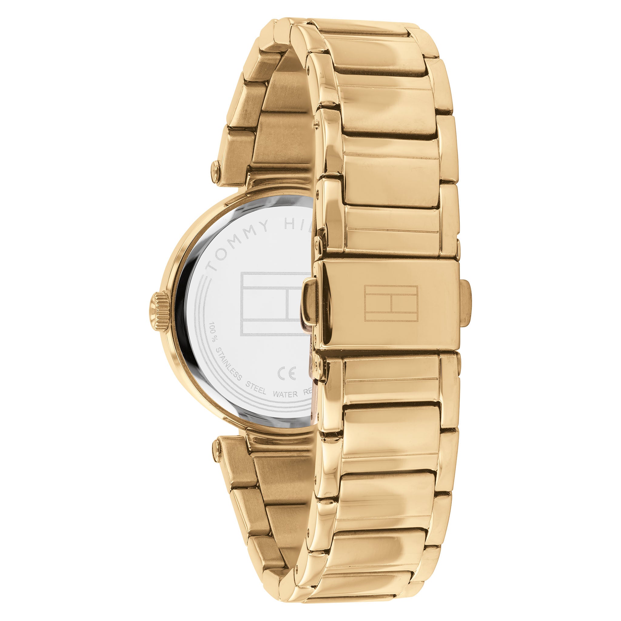 Tommy Hilfiger Gold Steel Ladies Watch - 1782235