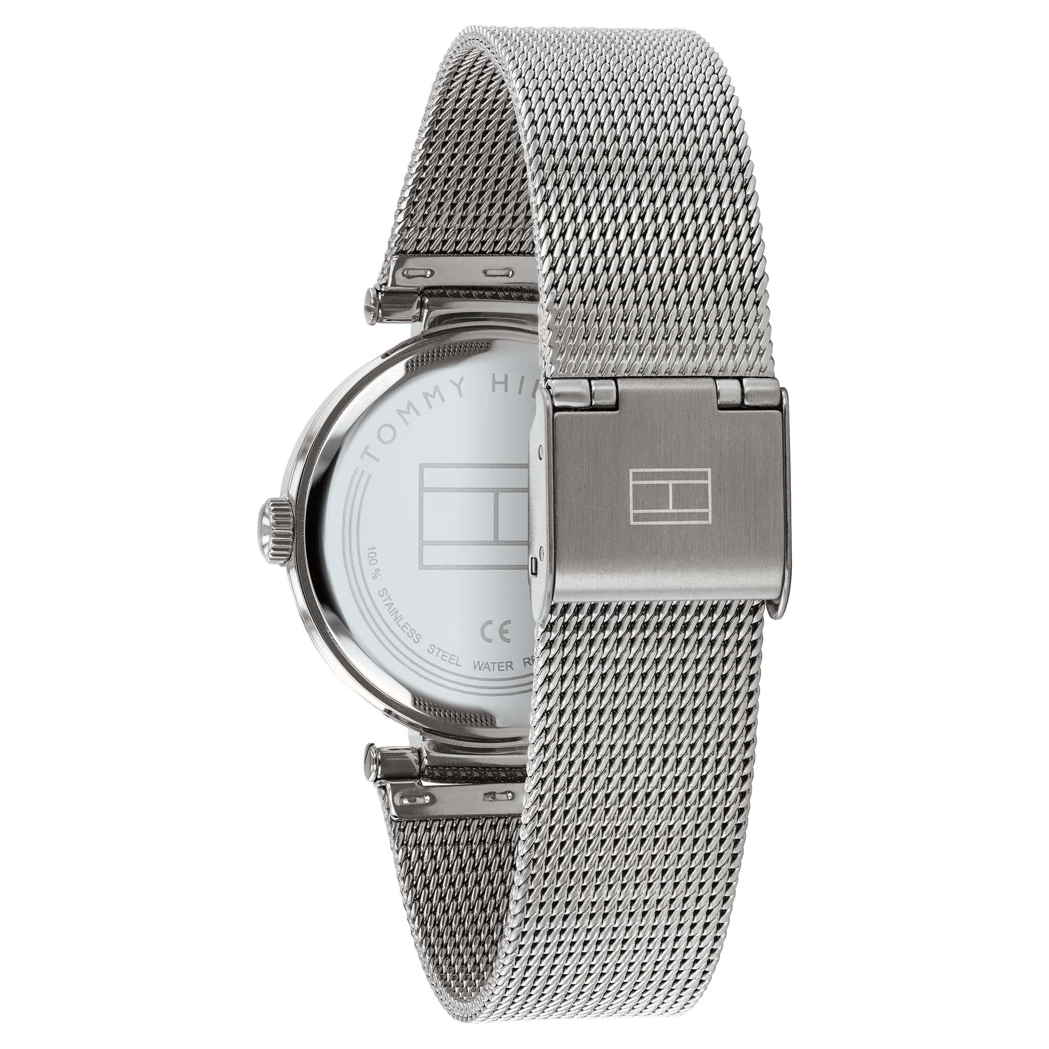 Tommy Hilfiger Silver Mesh Ladies Watch - 1782238