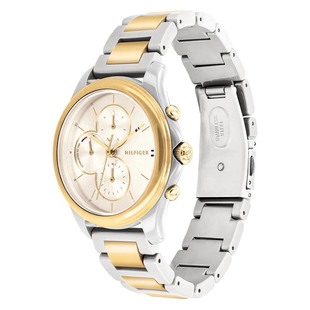 Tommy Hilfiger Light Champagne Dial Ladies Multi-function Watch - 1782264
