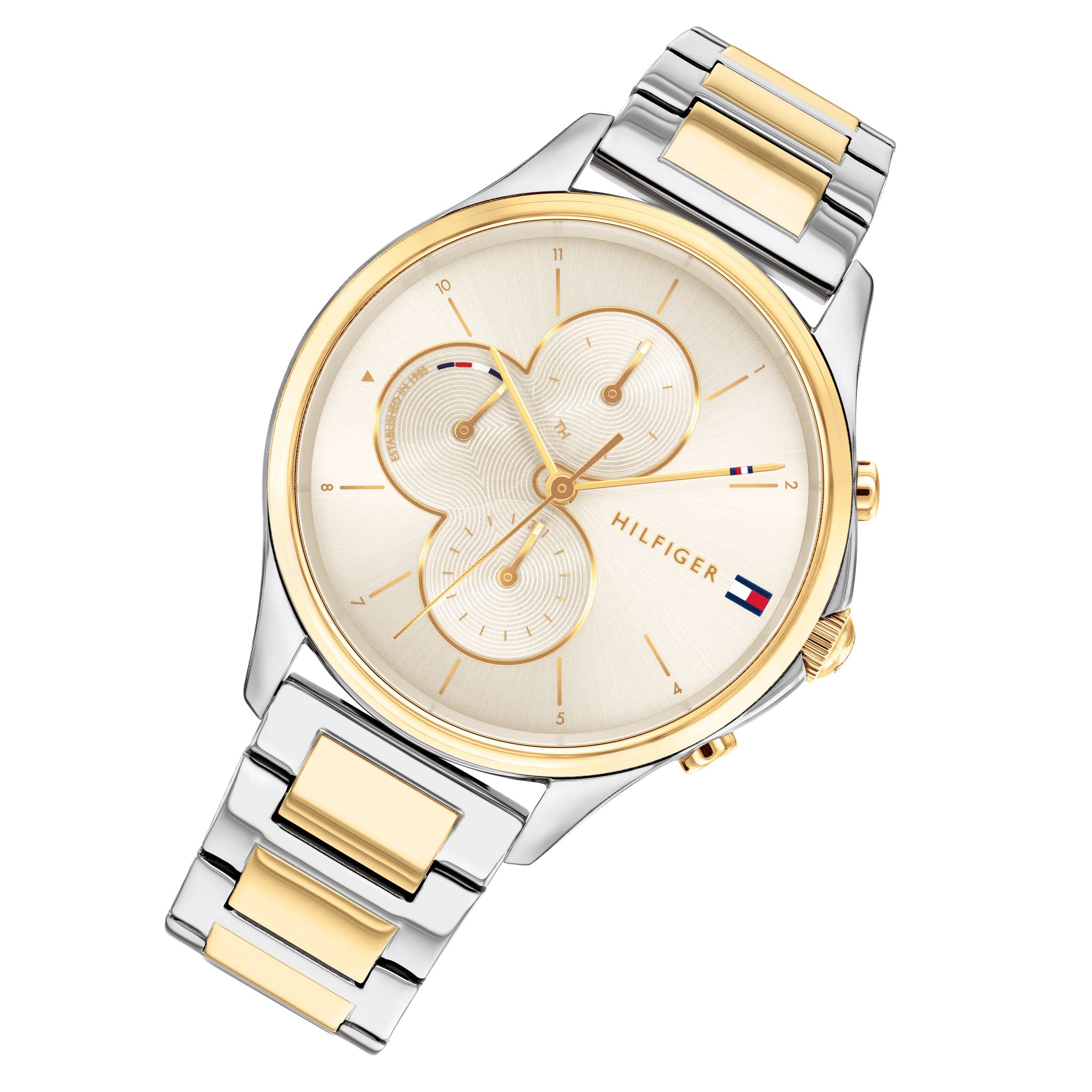 Tommy Hilfiger Light Champagne Dial Ladies Multi-function Watch - 1782264