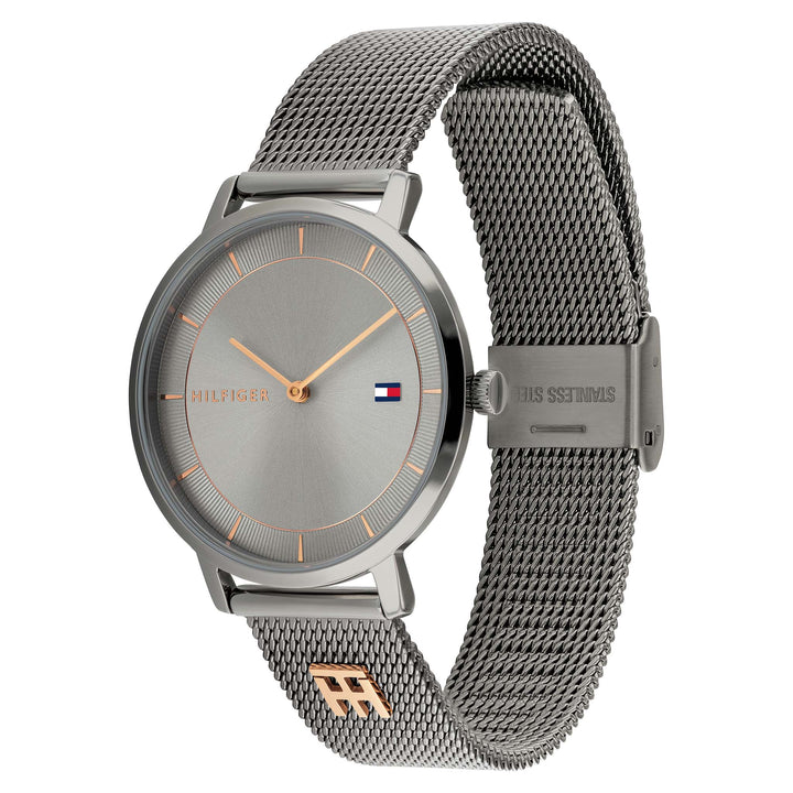 Tommy Hilfiger Grey Mesh Women's Watch - 1782285