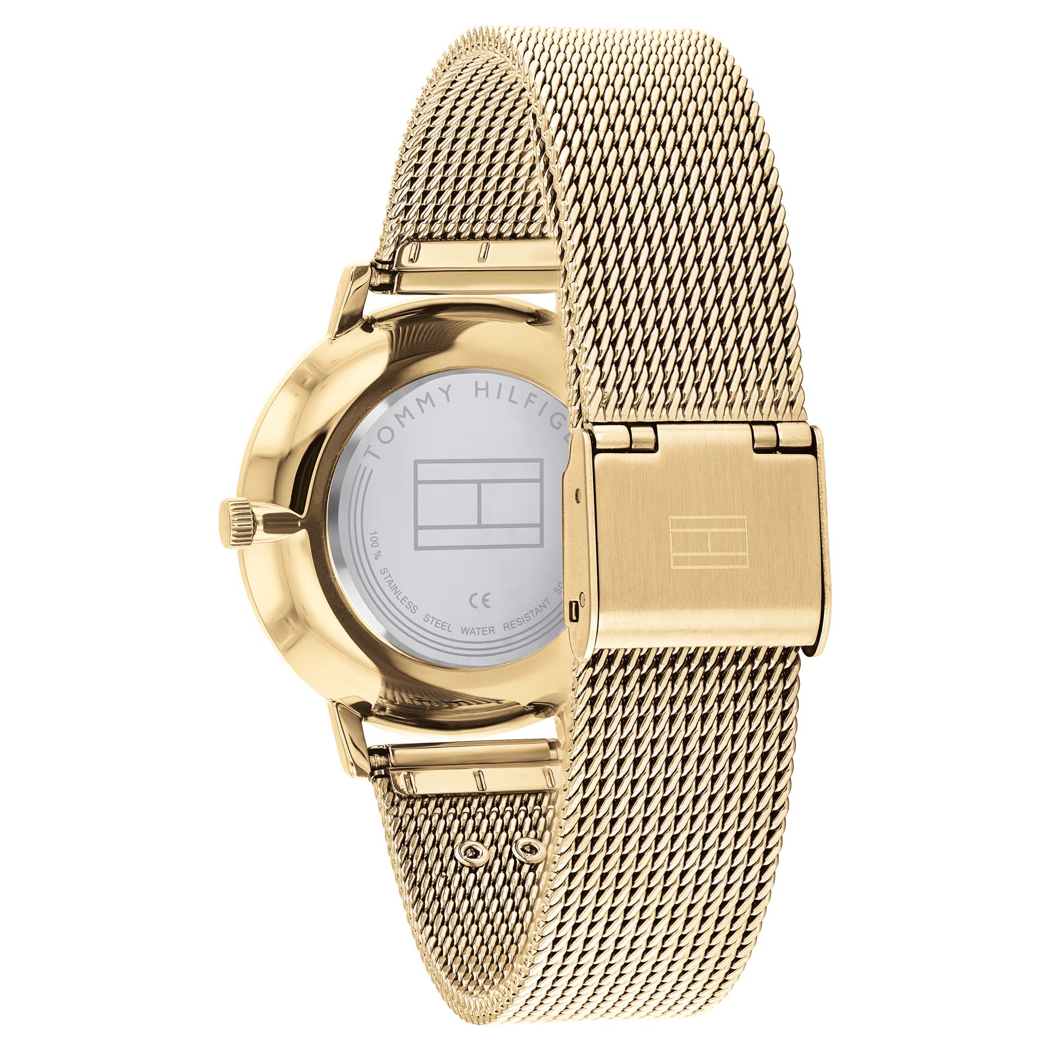 Tommy Hilfiger Gold Mesh Women's Watch - 1782286