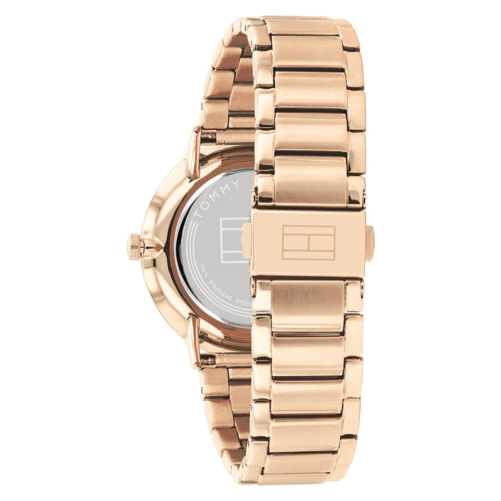 Tommy Hilfiger Rose Gold Steel Women's Multi-function Watch - 1782296