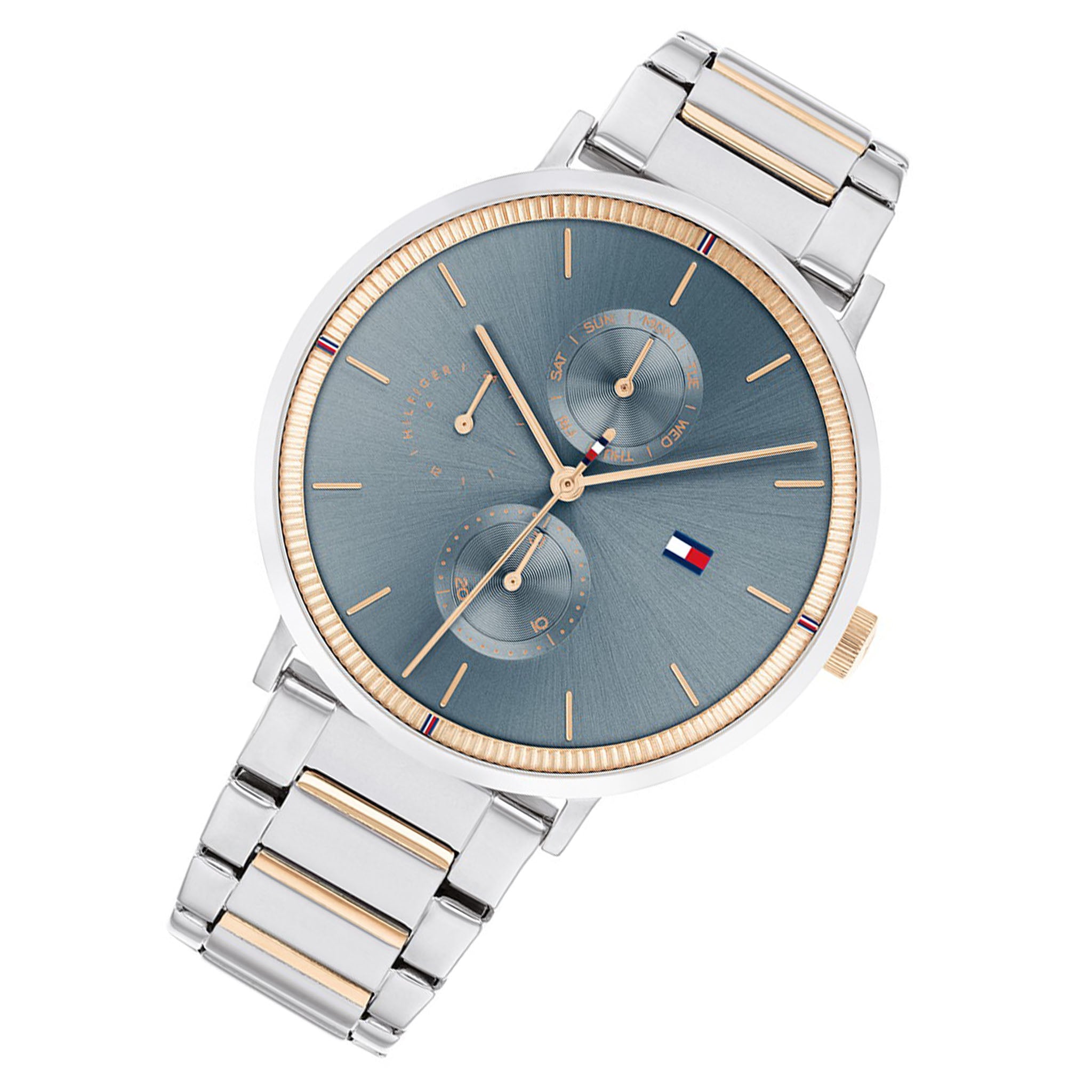 Tommy Hilfiger Two-Tone Steel Women's Multi-function Watch - 1782298