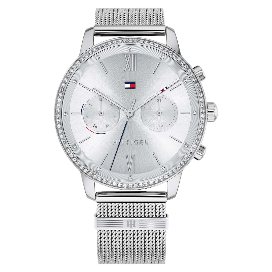 Tommy Hilfiger Blake Silver Mesh Ladies Multi-function Watch - 1782301