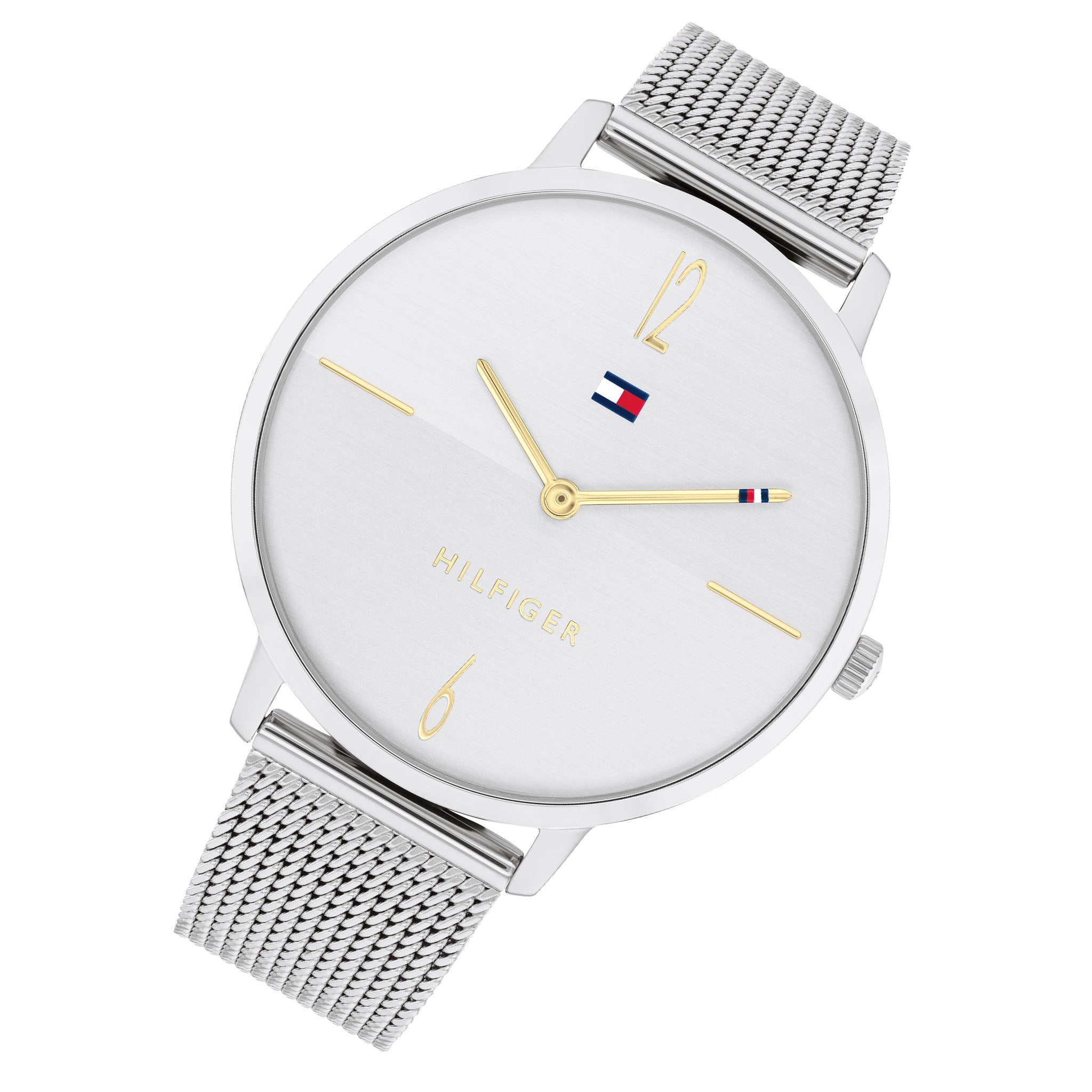 Tommy Hilfiger Silver Mesh Women's Watch - 1782338