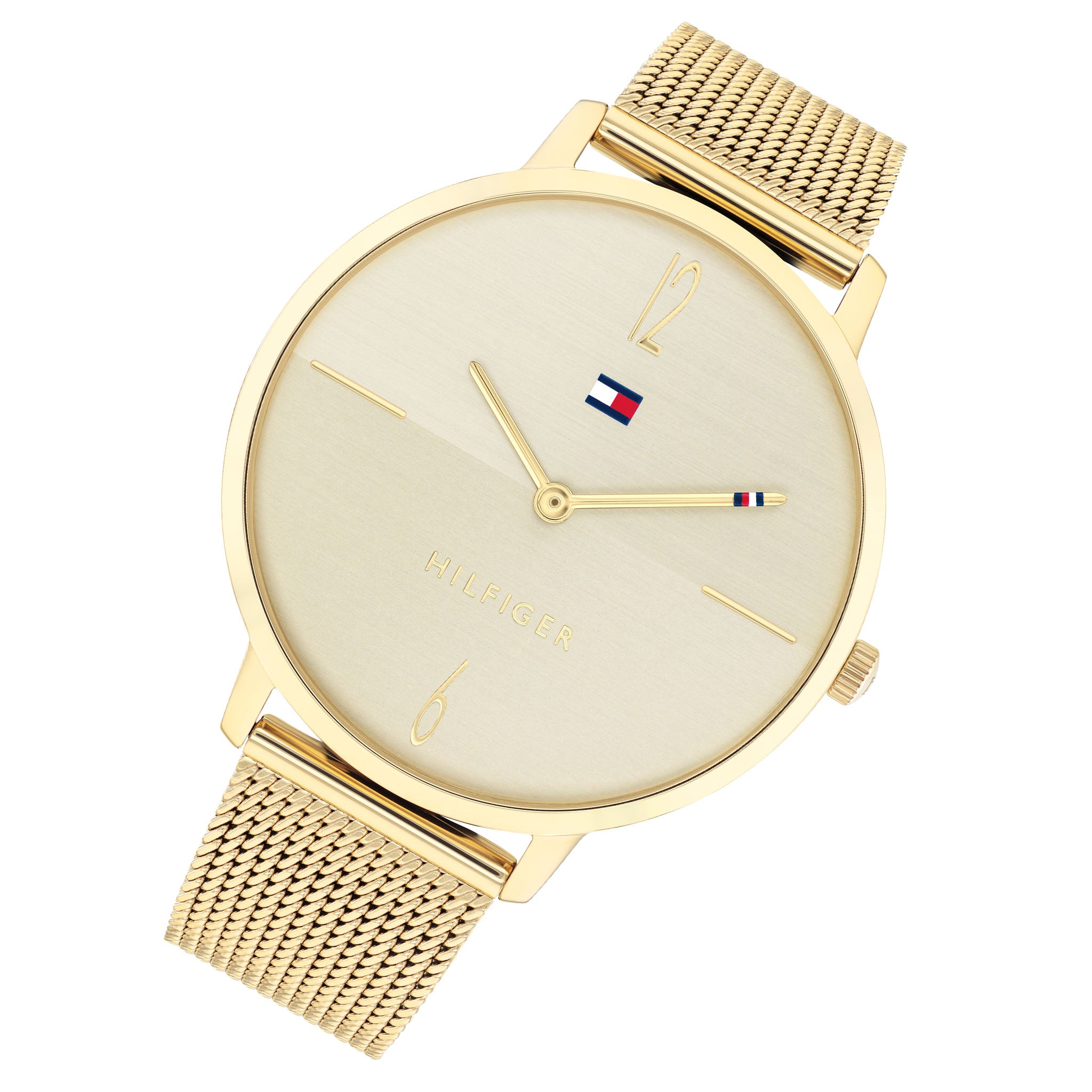 Tommy Hilfiger Gold Mesh Women's Watch - 1782339