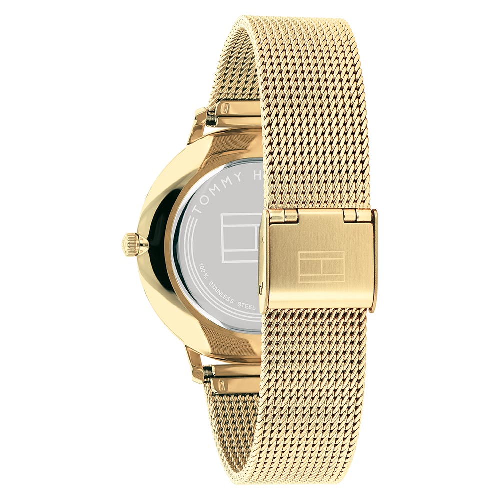 Tommy Hilfiger Gold Mesh Women's Watch - 1782339