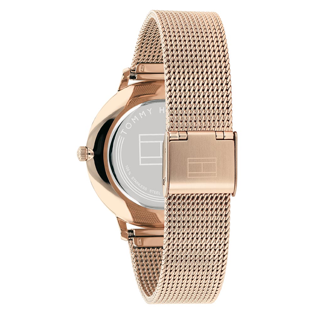 Tommy Hilfiger Carnation Gold Mesh Women's Watch - 1782340
