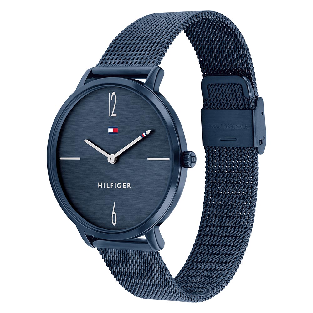 Tommy Hilfiger Blue Mesh Women's Watch - 1782341