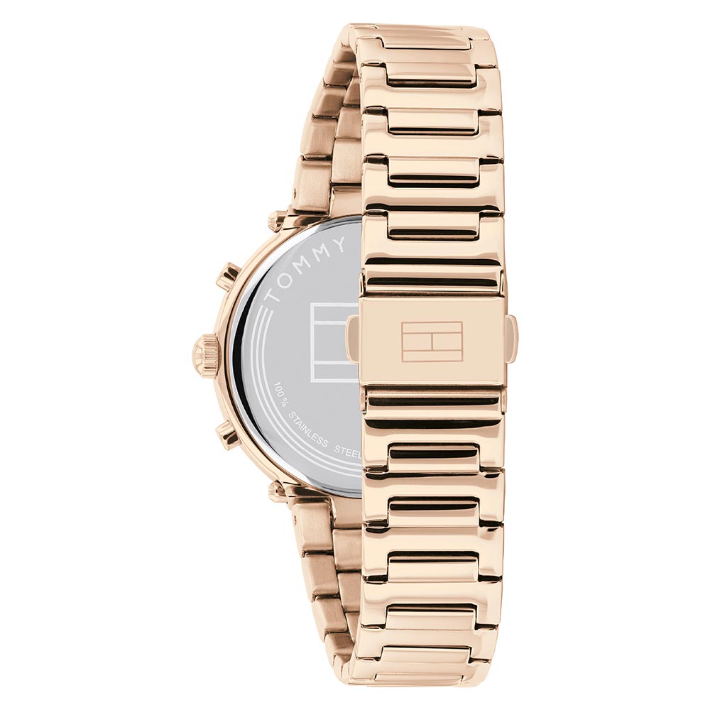 Tommy Hilfiger Carnation Gold Steel Women's Multi-function Watch - 1782347