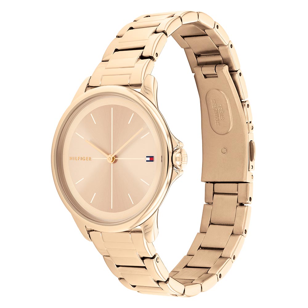 Tommy Hilfiger Carnation Gold Steel Women's Watch - 1782354