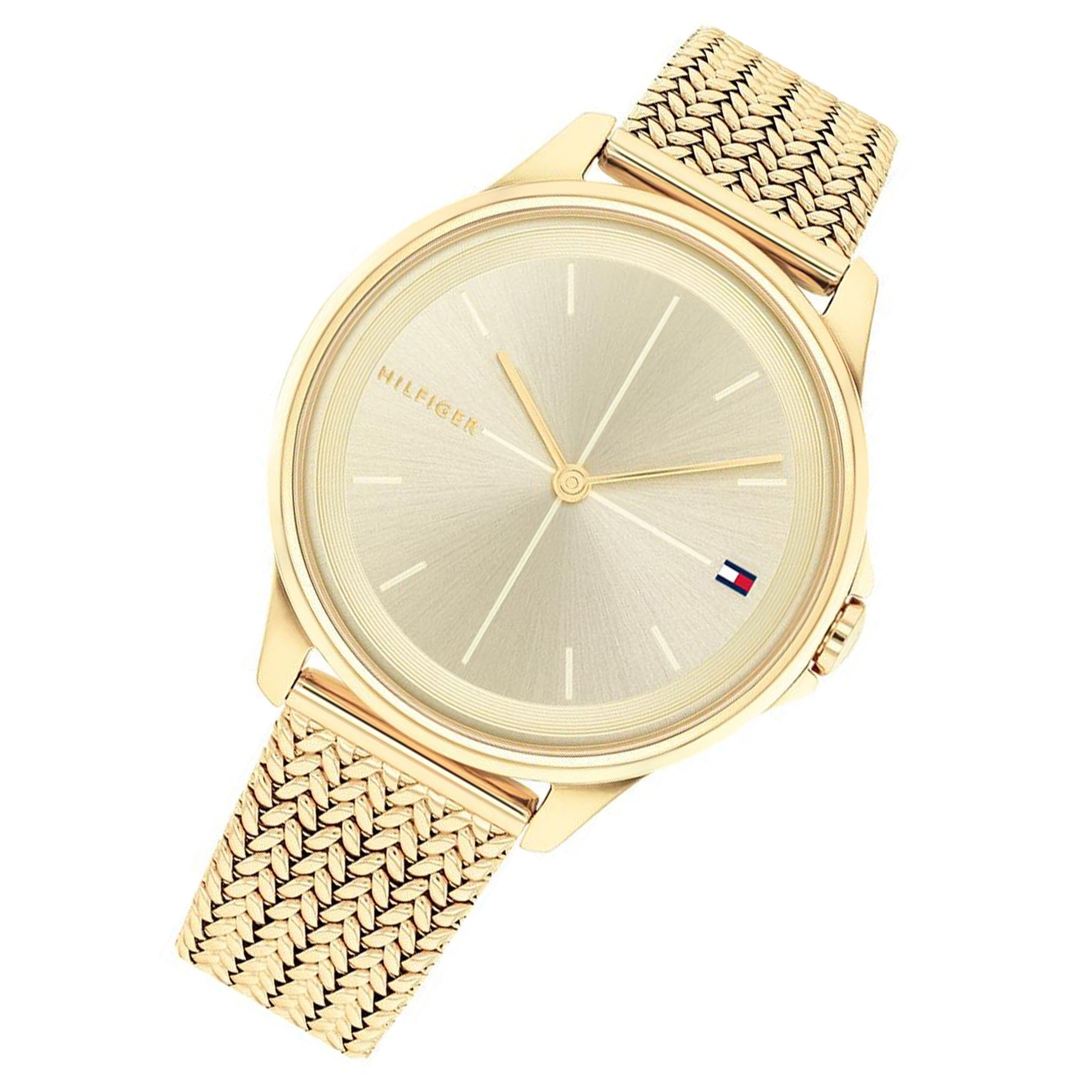 Tommy Hilfiger Gold Mesh Women's Watch - 1782358