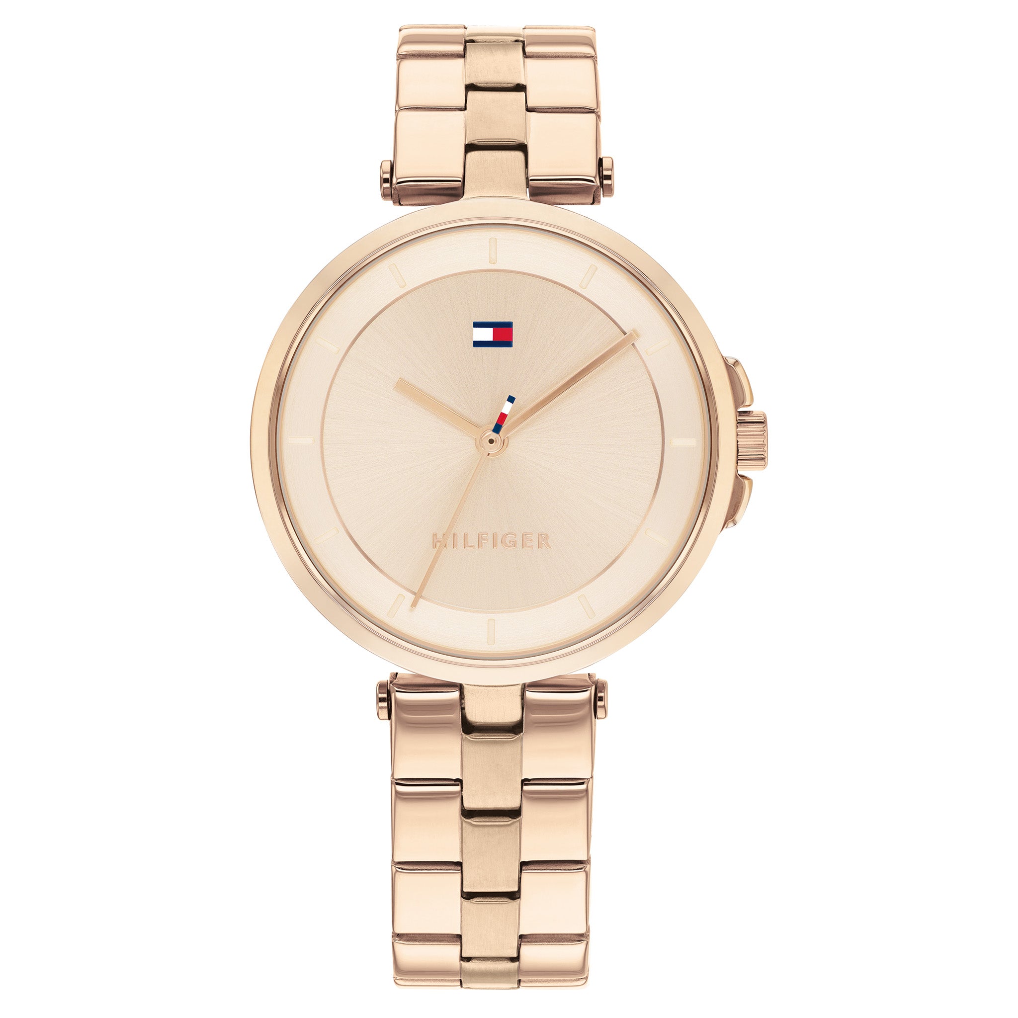 Tommy Hilfiger Carnation Gold Steel Rose Gold Dial Women's Watch - 1782359