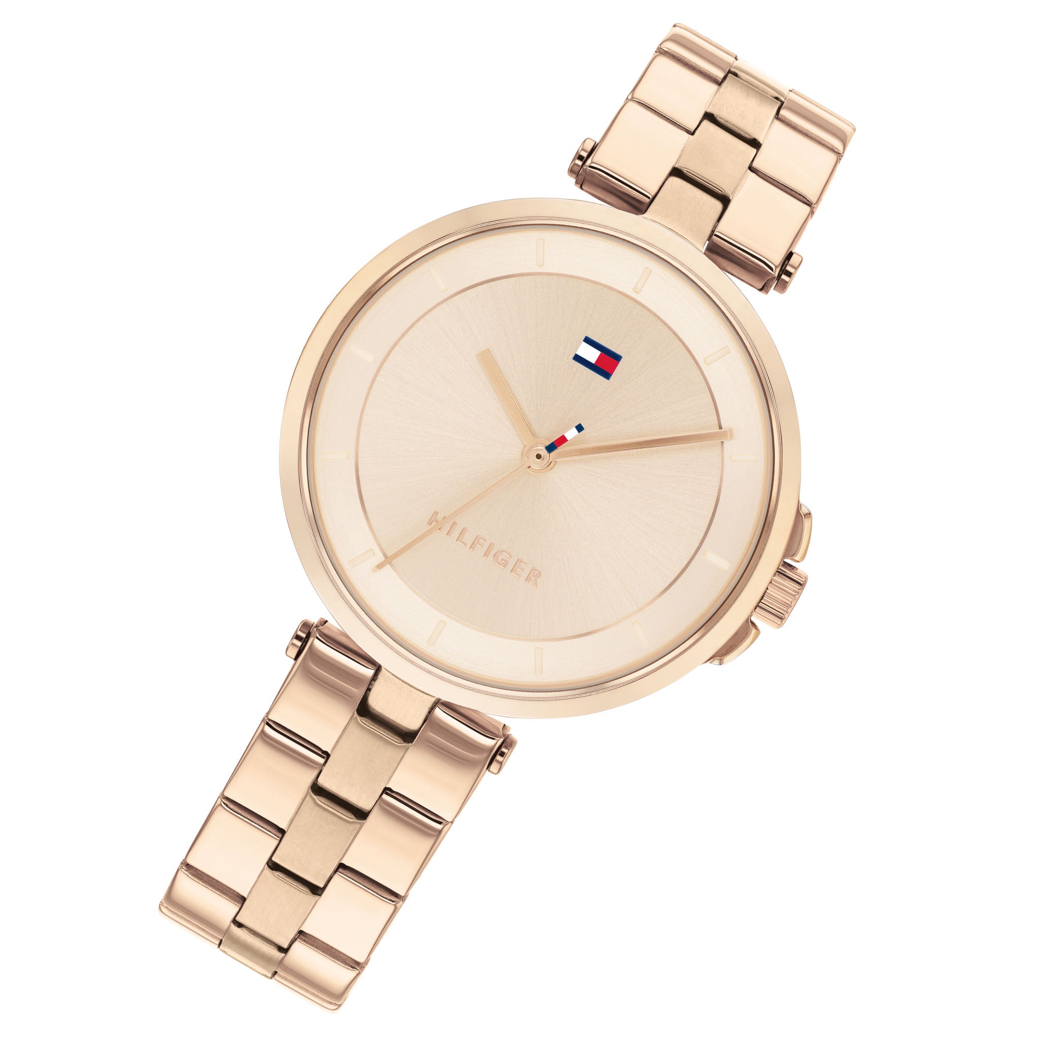 Tommy Hilfiger Carnation Gold Steel Rose Gold Dial Women's Watch - 1782359