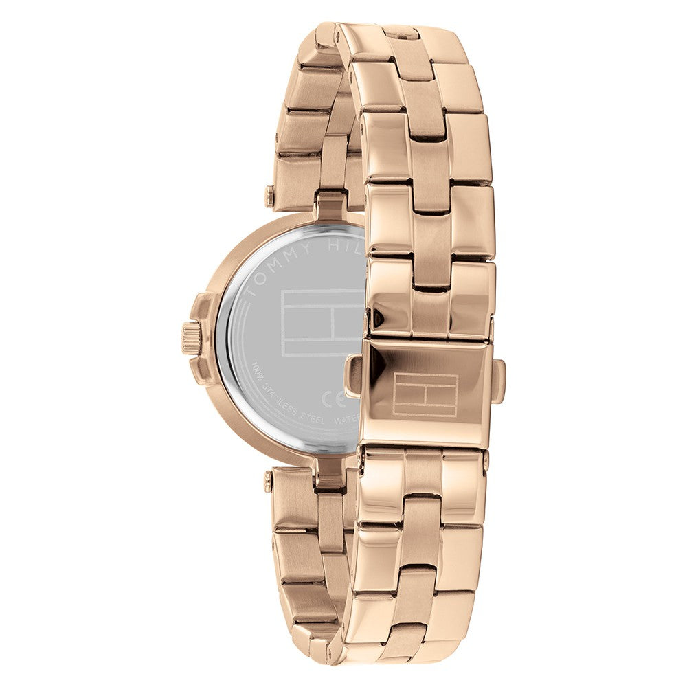 Tommy Hilfiger Carnation Gold Steel Rose Gold Dial Women's Watch - 1782359