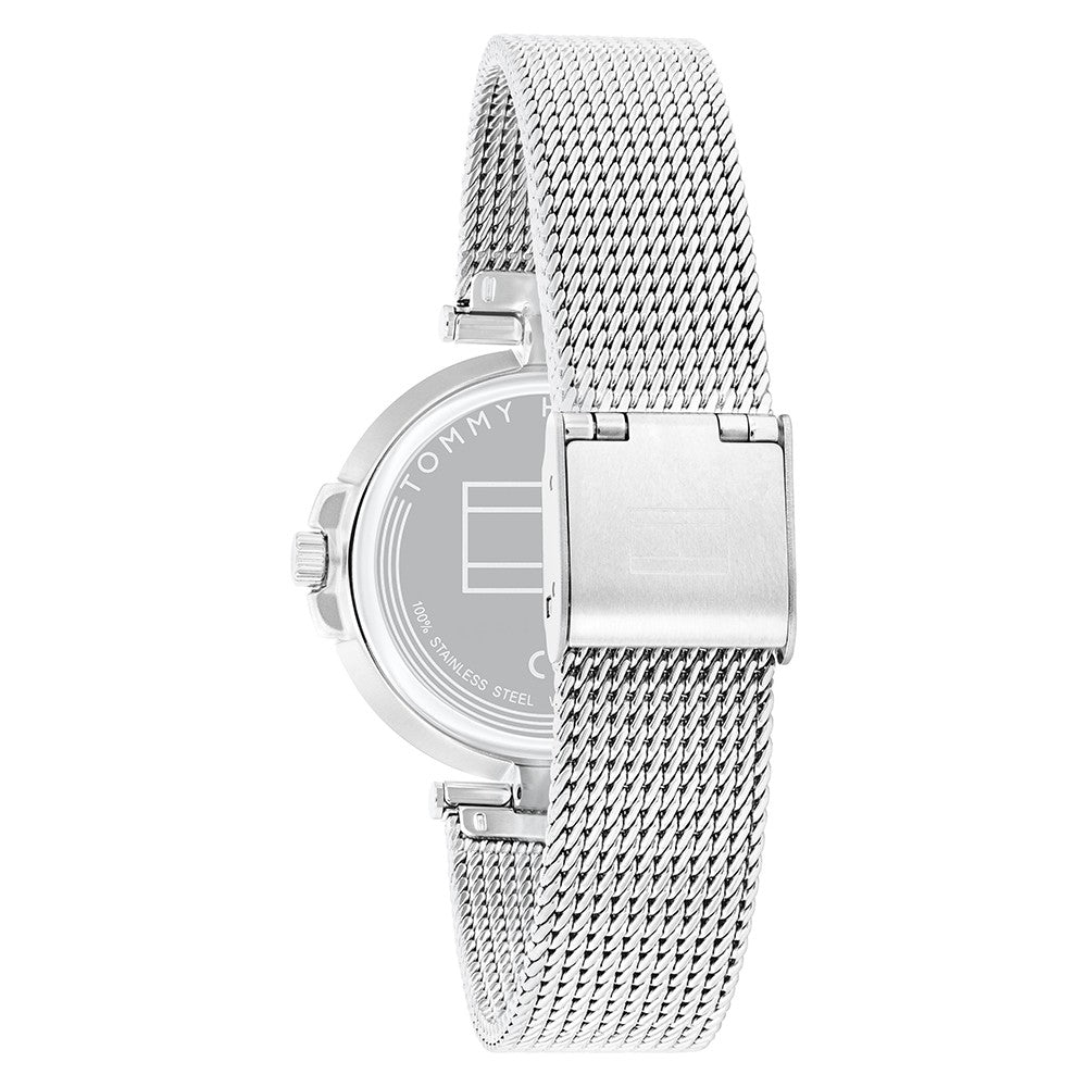 Tommy Hilfiger Classic Silver Mesh Women's Watch - 1782361