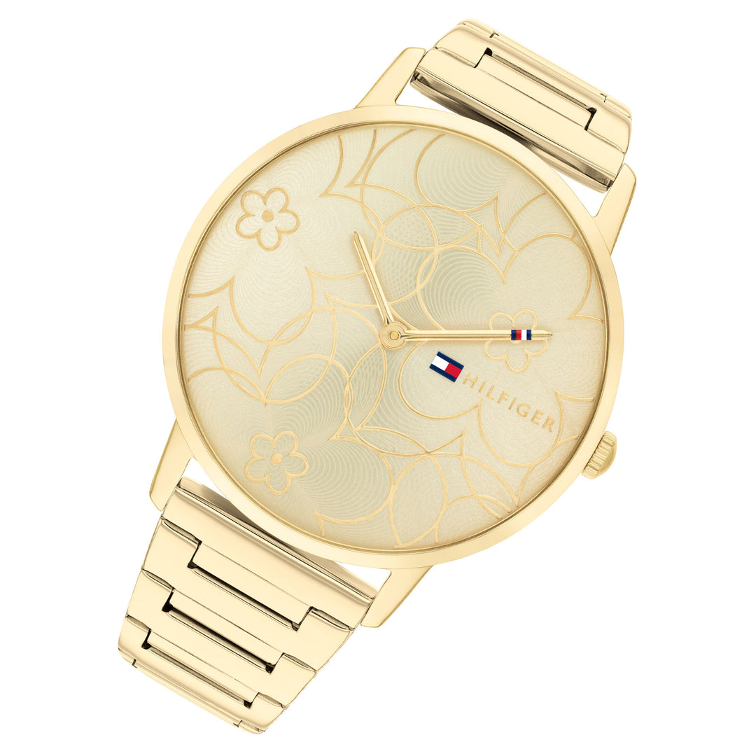 Tommy Hilfiger Gold Steel Women's Slim Watch - 1782366