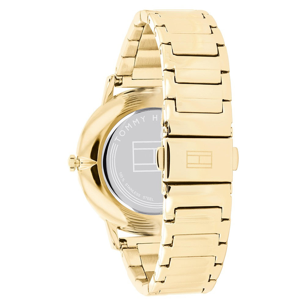 Tommy Hilfiger Gold Steel Women's Slim Watch - 1782366