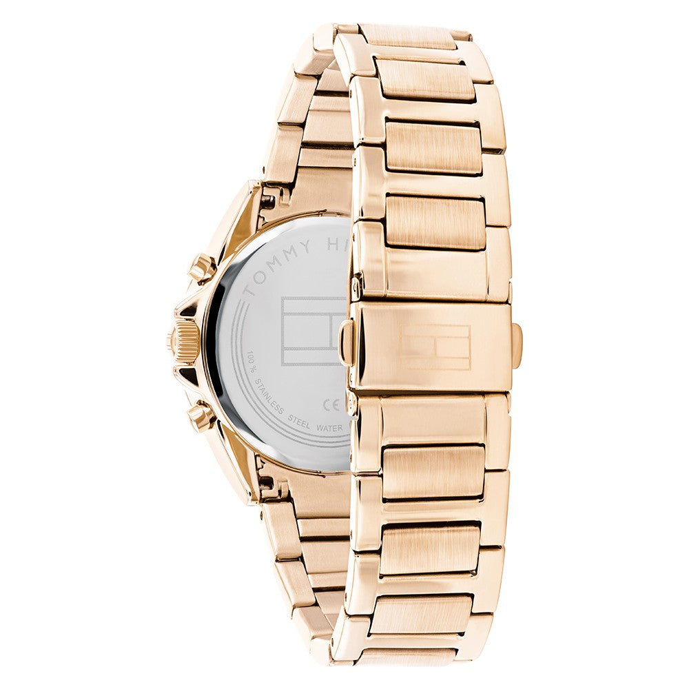 Tommy Hilfiger Carnation Gold Steel Women's Multi-function Watch - 1782386