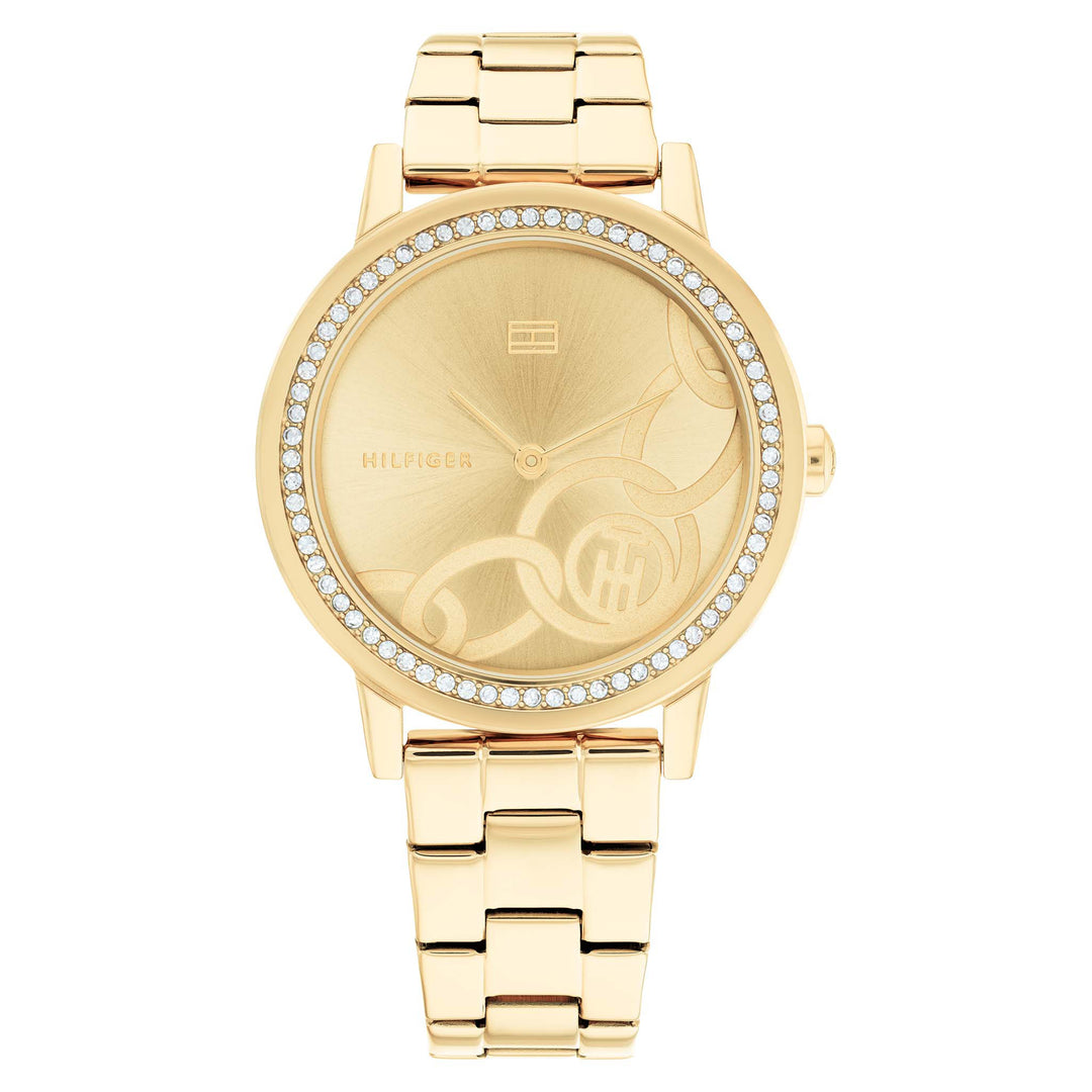 Tommy Hilfiger Gold Steel Women's Watch - 1782437