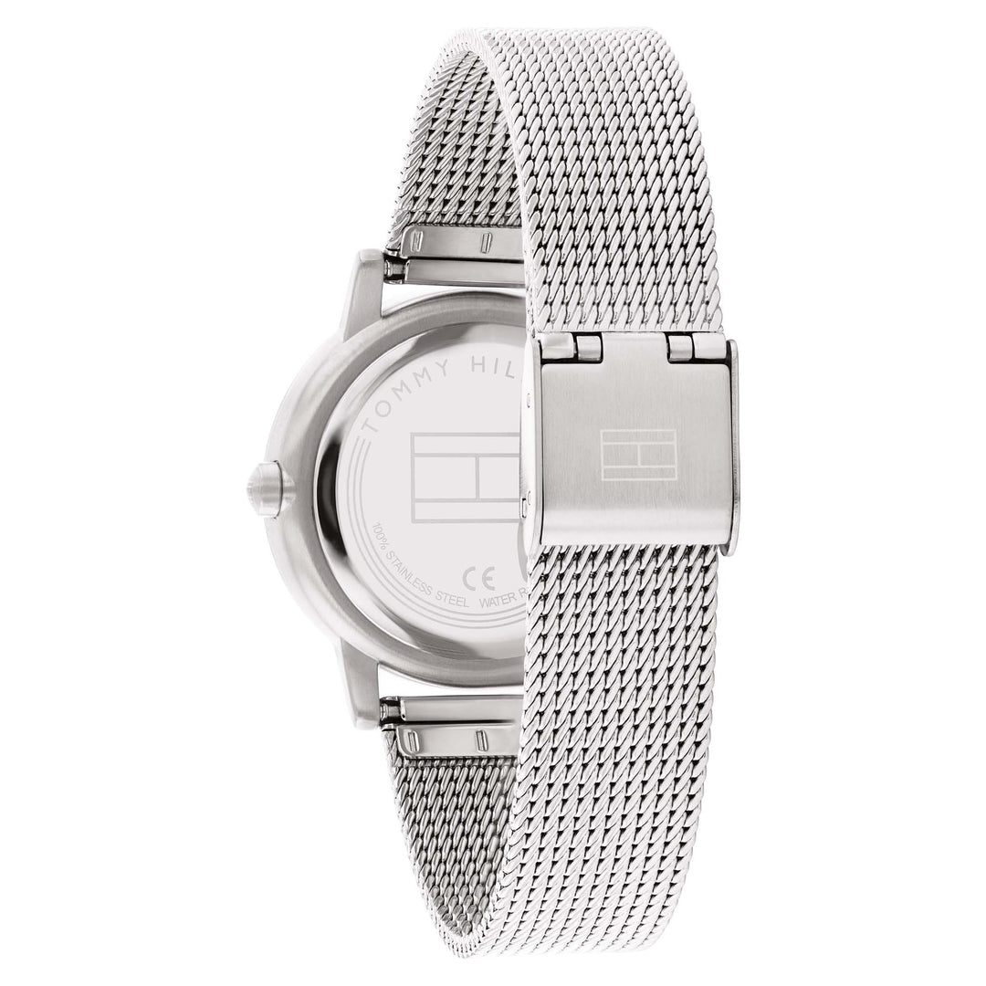 Tommy Hilfiger Silver Mesh Women's Basic Watch - 1782439