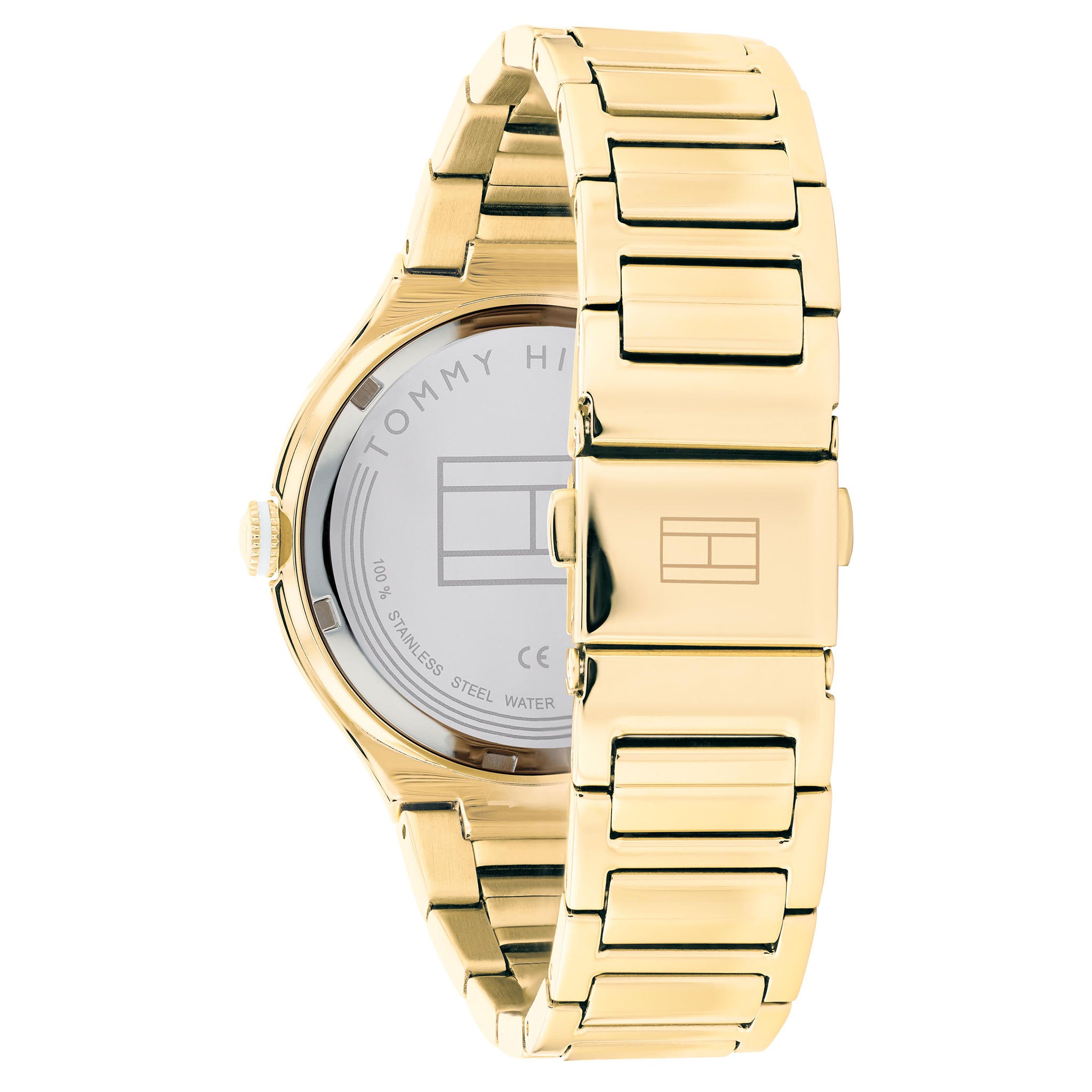 Tommy Hilfiger Gold Steel Light Champagne Dial Women's Watch - 1782477