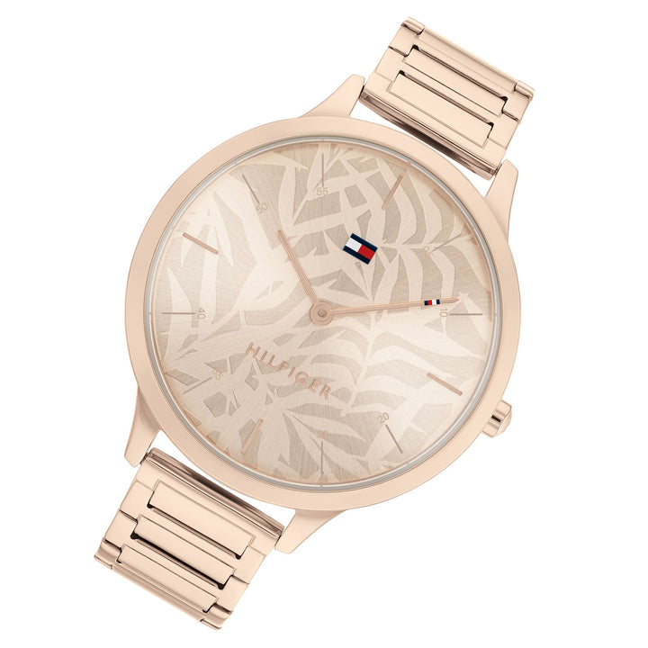 Tommy Hilfiger Carnation Gold Steel Dial Women's Watch - 1782497