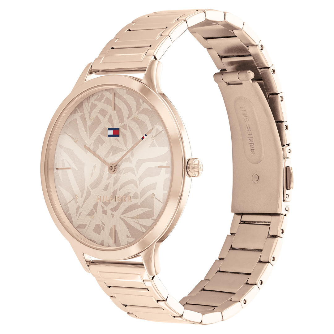 Tommy Hilfiger Carnation Gold Steel Dial Women's Watch - 1782497