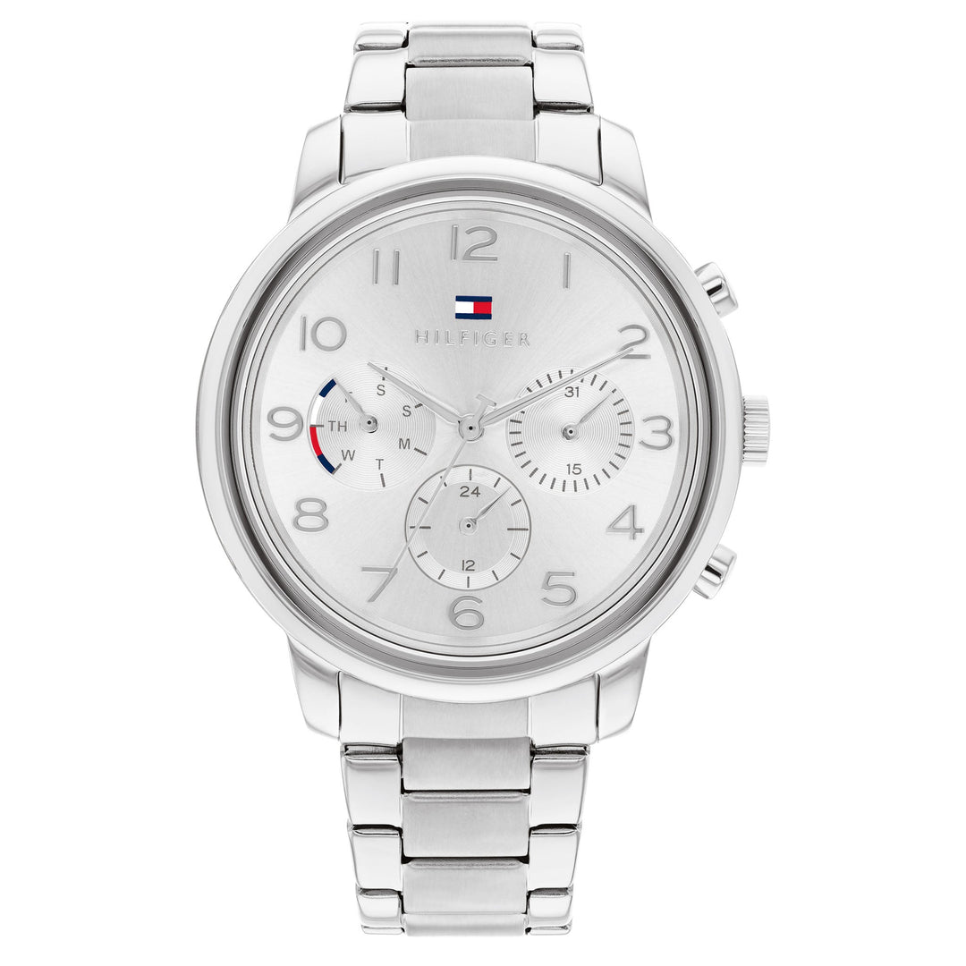 Tommy Hilfiger Stainless Steel Silver Dial Women's Watch - 1782523
