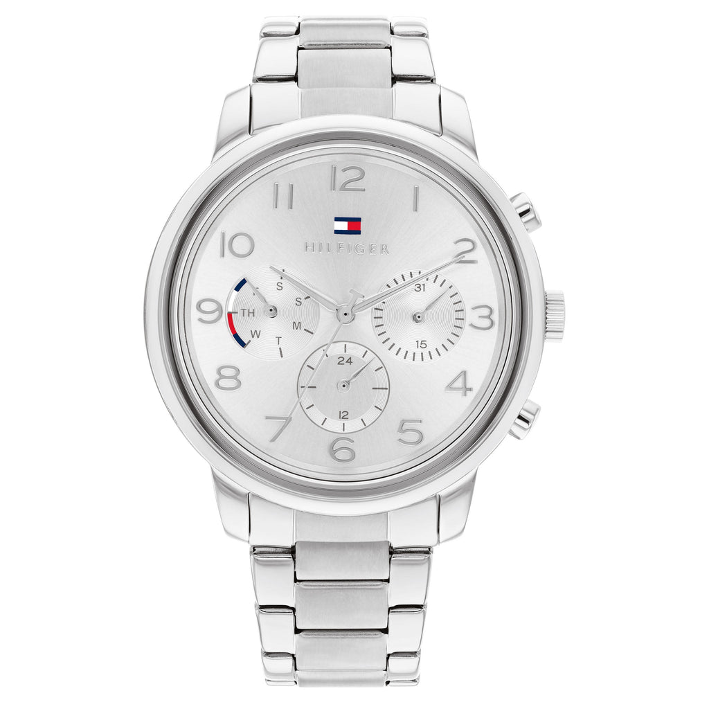 Tommy Hilfiger Silver Steel Women's Multi-function Watch - 1782523