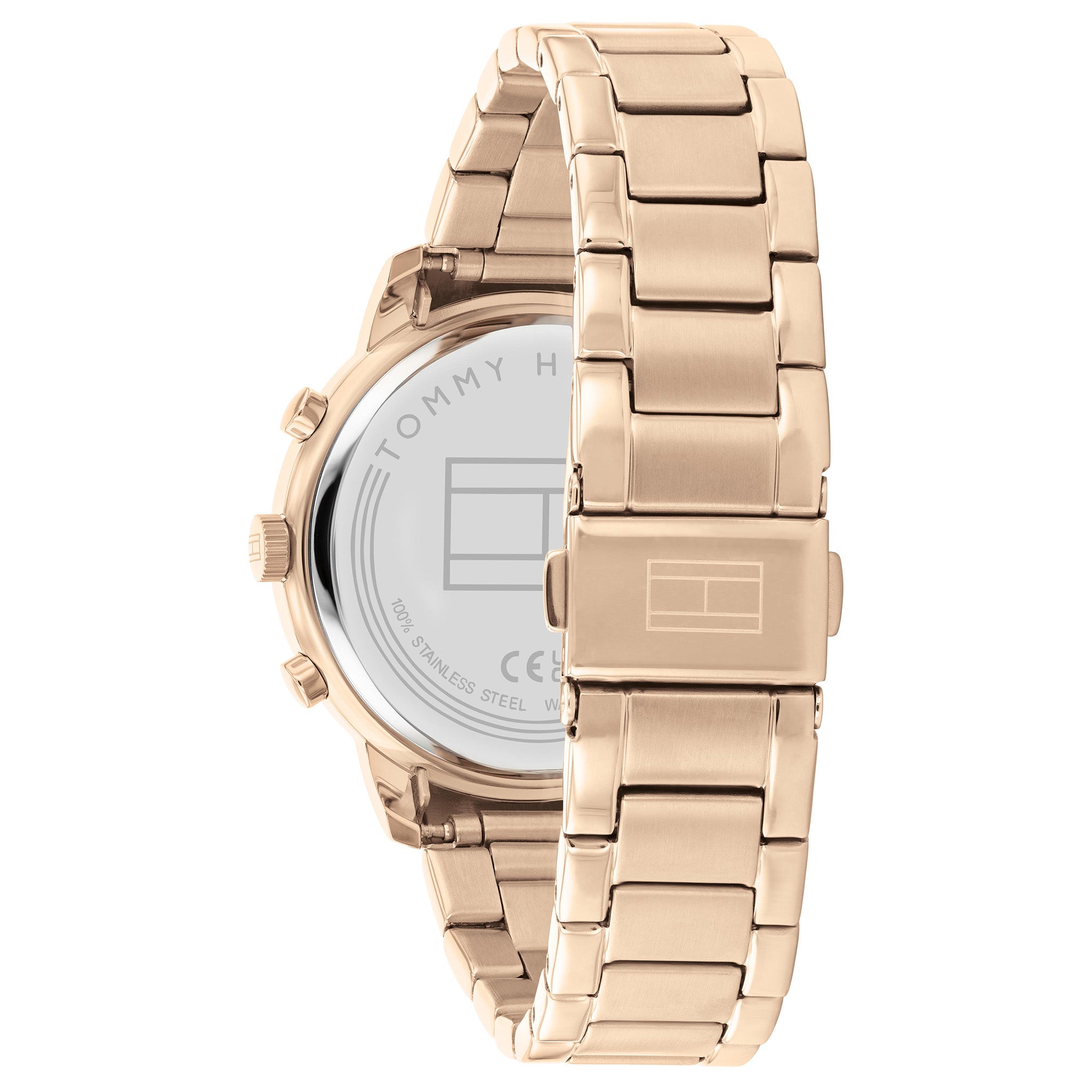 Tommy Hilfiger Carnation Gold Steel Multi-Function Women's Watch - 1782526