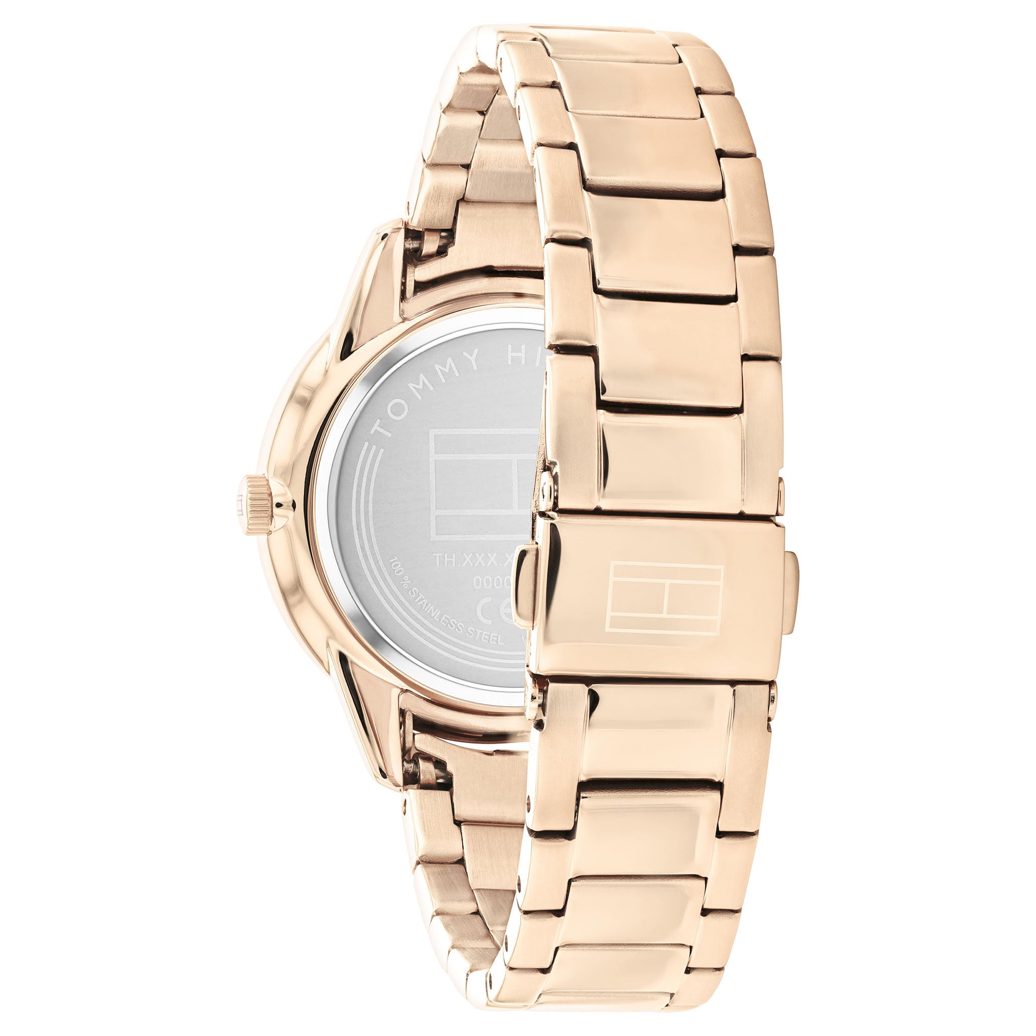 Tommy Hilfiger Carnation Gold Steel Mother of Pearl Dial Women's Watch - 1782545