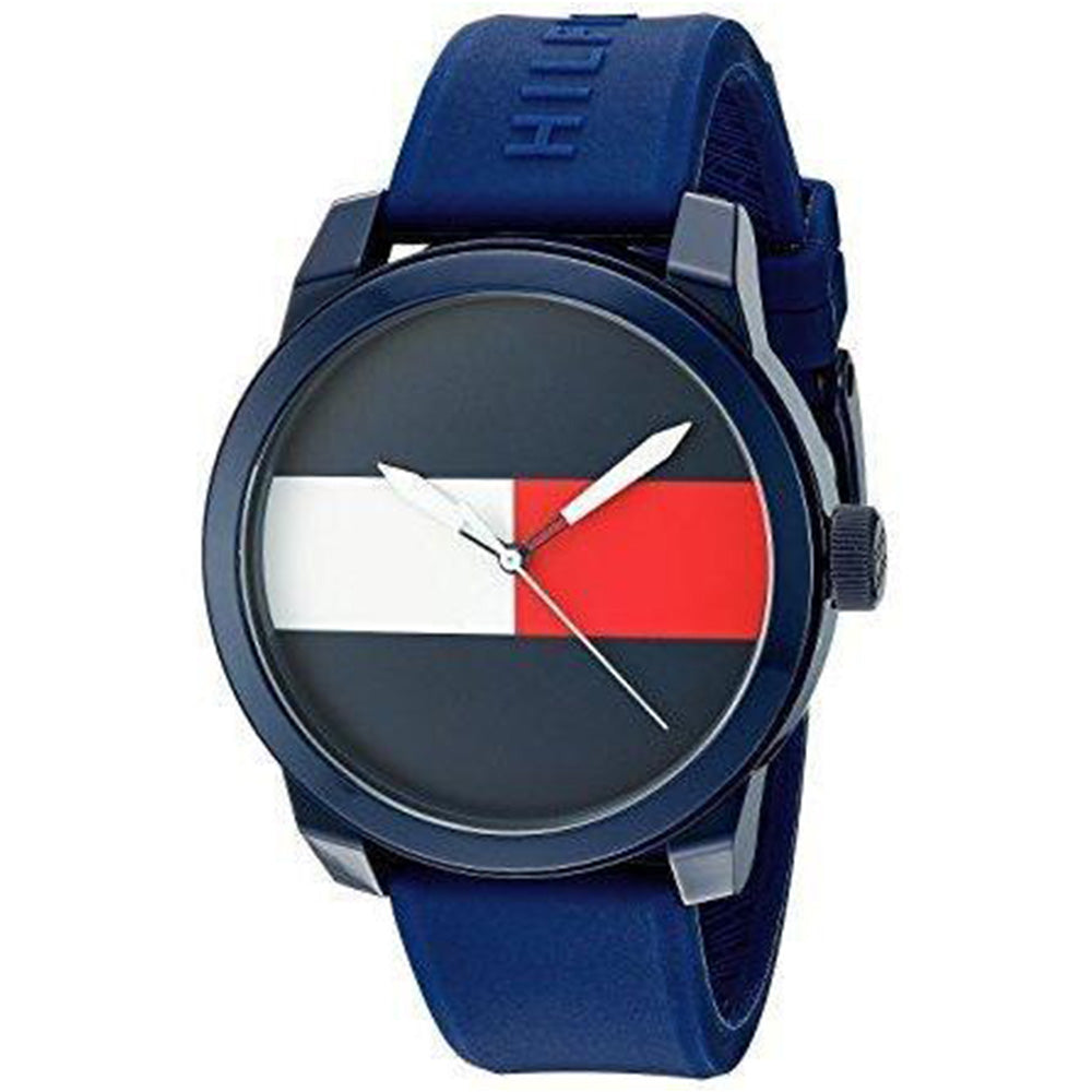 Tommy Hilfiger The Denim Men's Silicone Watch - 1791322