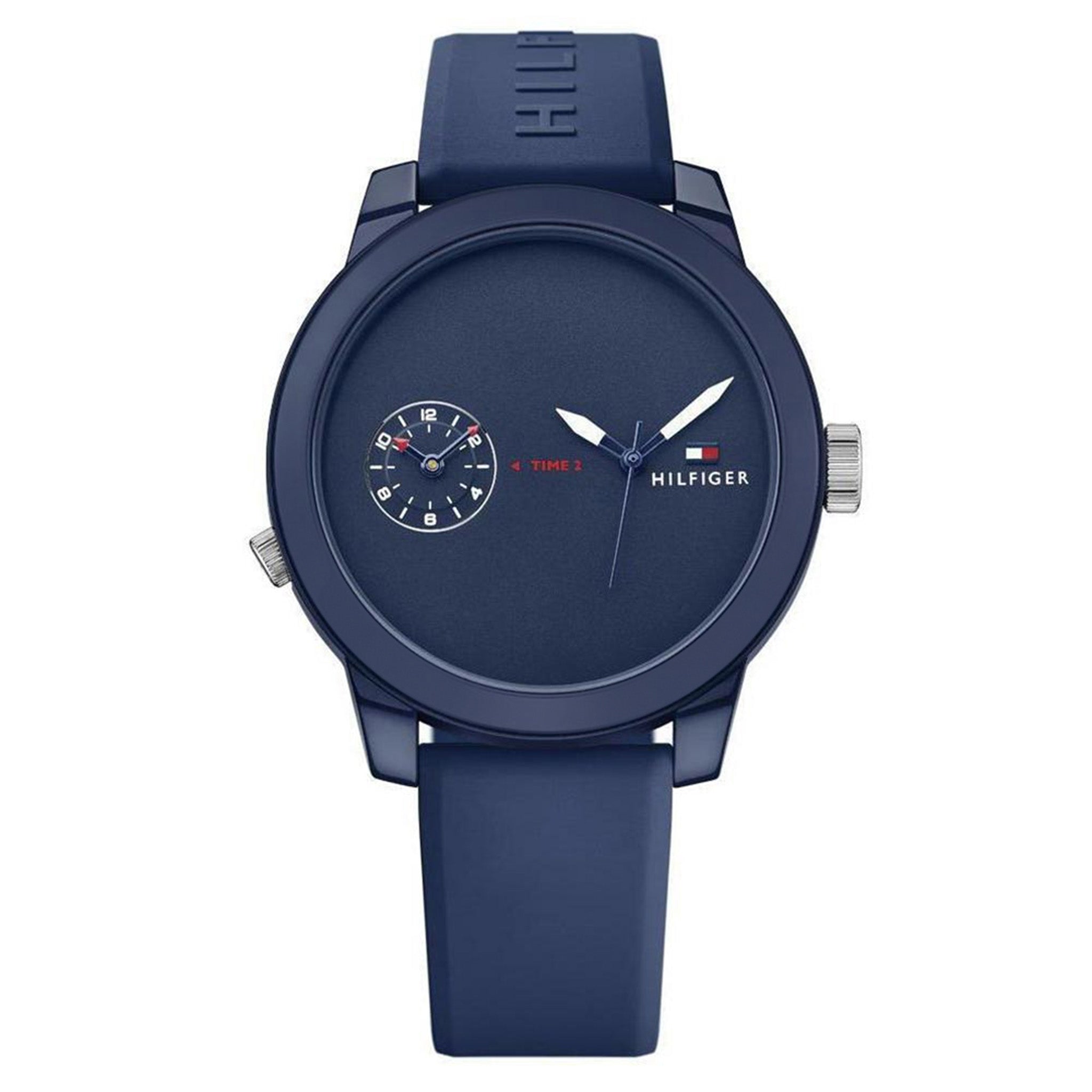 Tommy hilfiger men's deals silicone sport watch