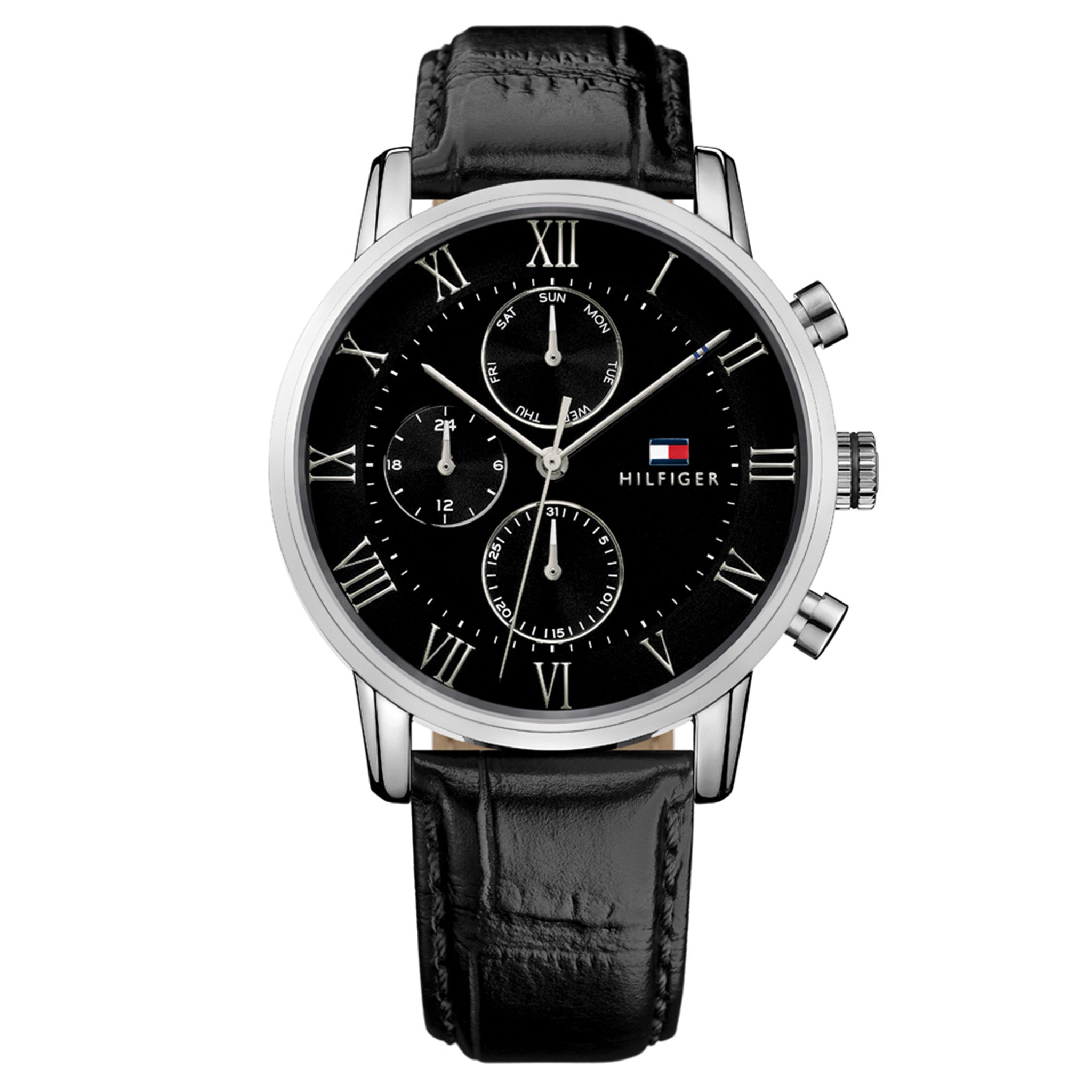 Tommy Hilfiger Leather Men's Watch - 1791401