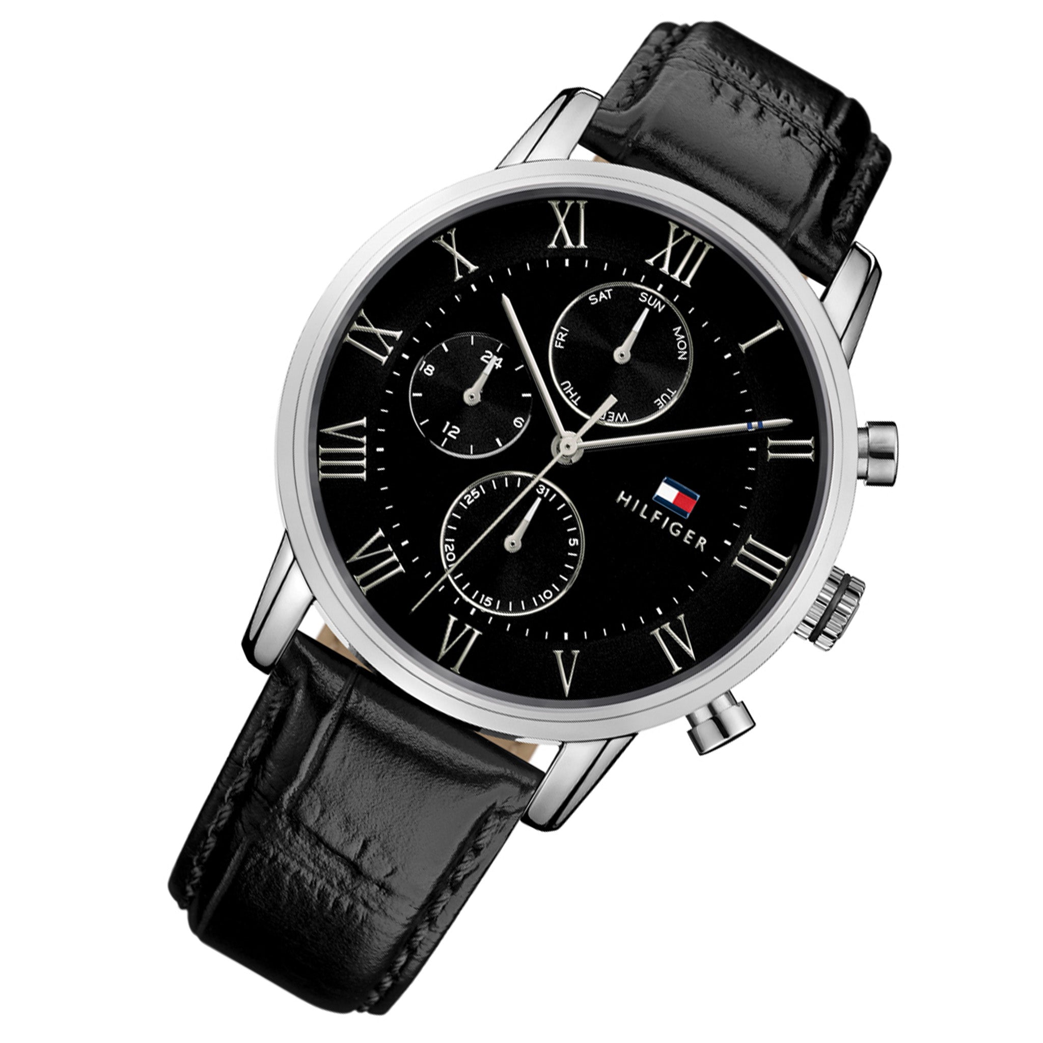 Tommy Hilfiger Leather Men's Watch - 1791401