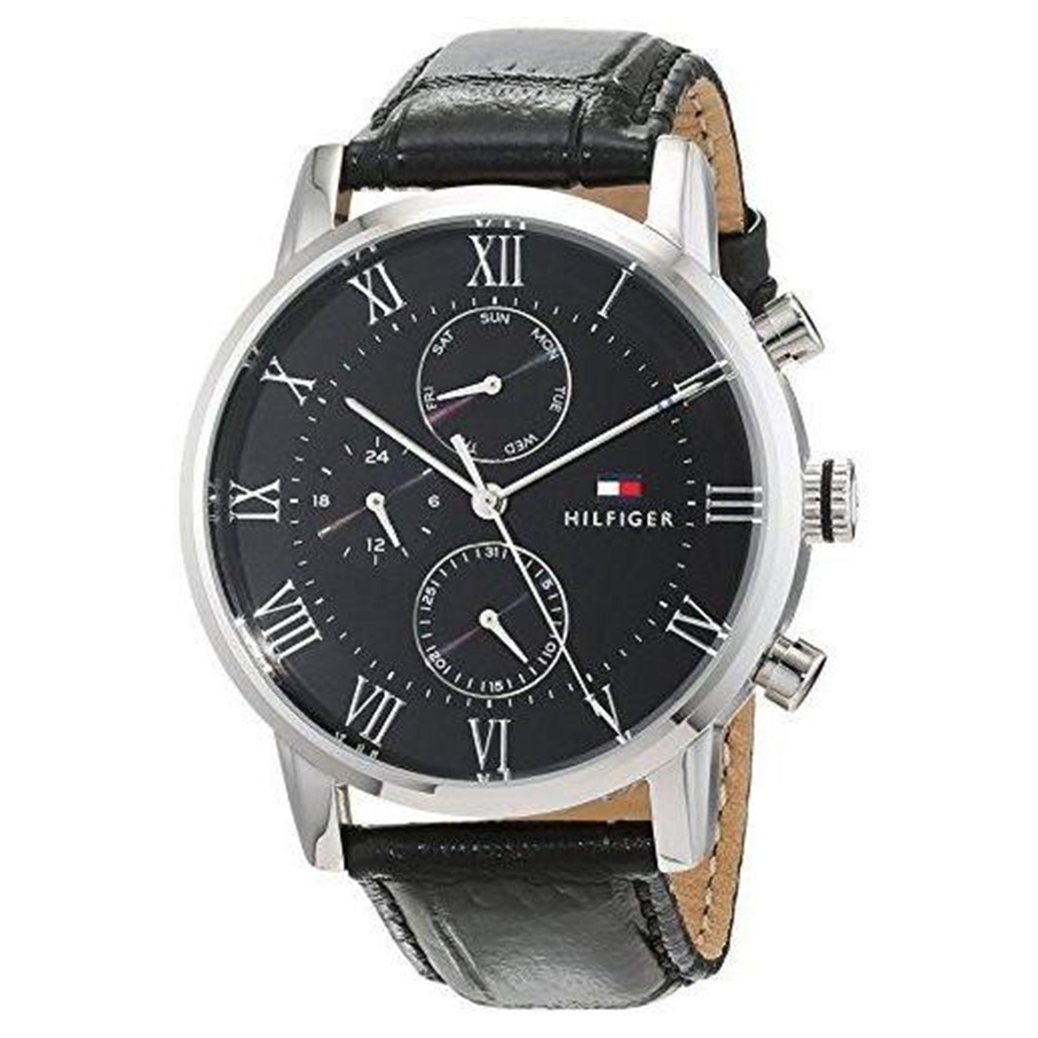 Tommy Hilfiger Leather Men's Watch - 1791401