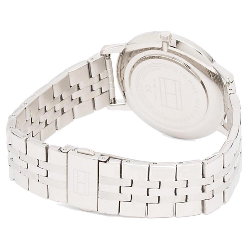 Tommy Hilfiger Stainless Steel White Dial Men's Watch - 1791511