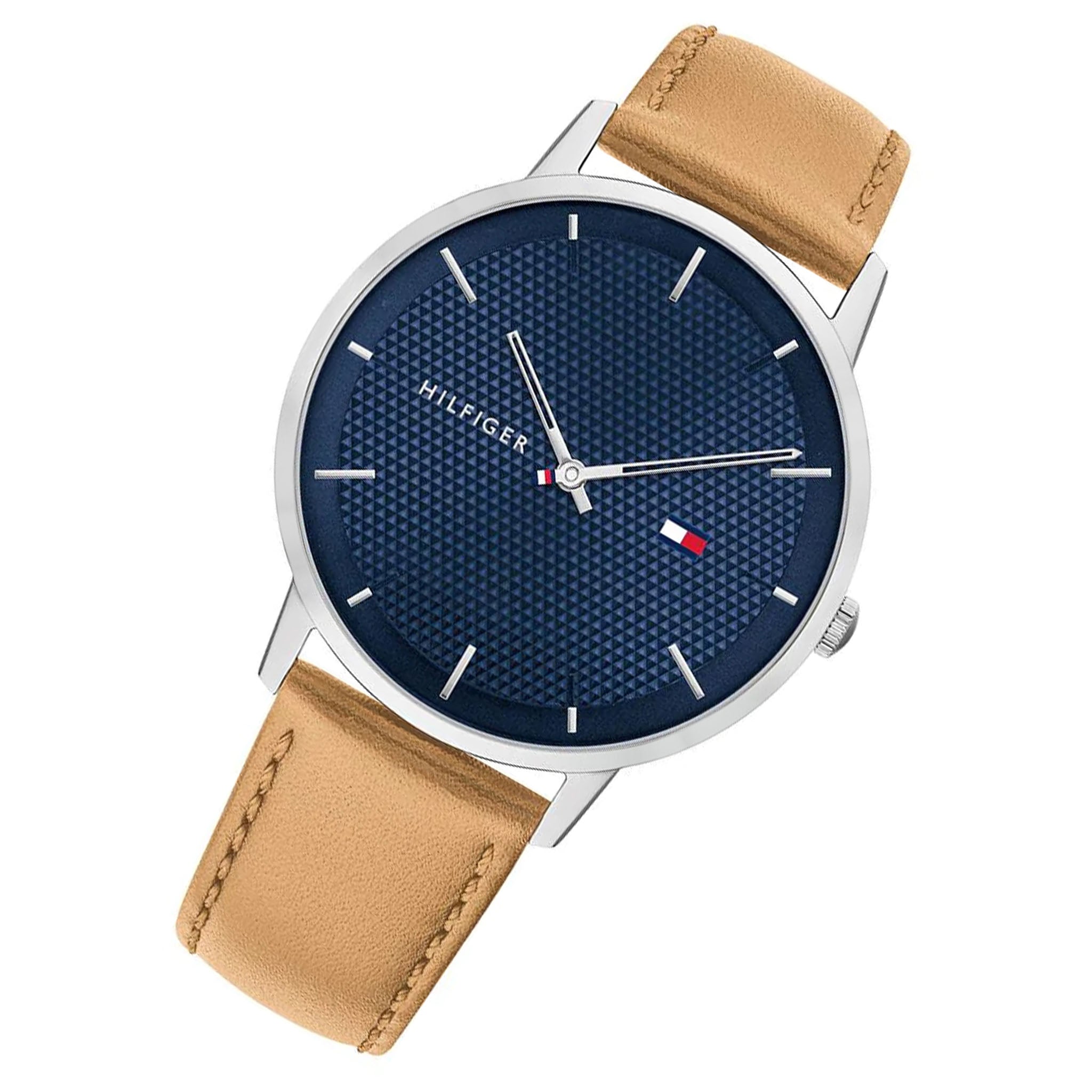 Tommy Hilfiger Light Brown Leather Men's Watch - 1791652