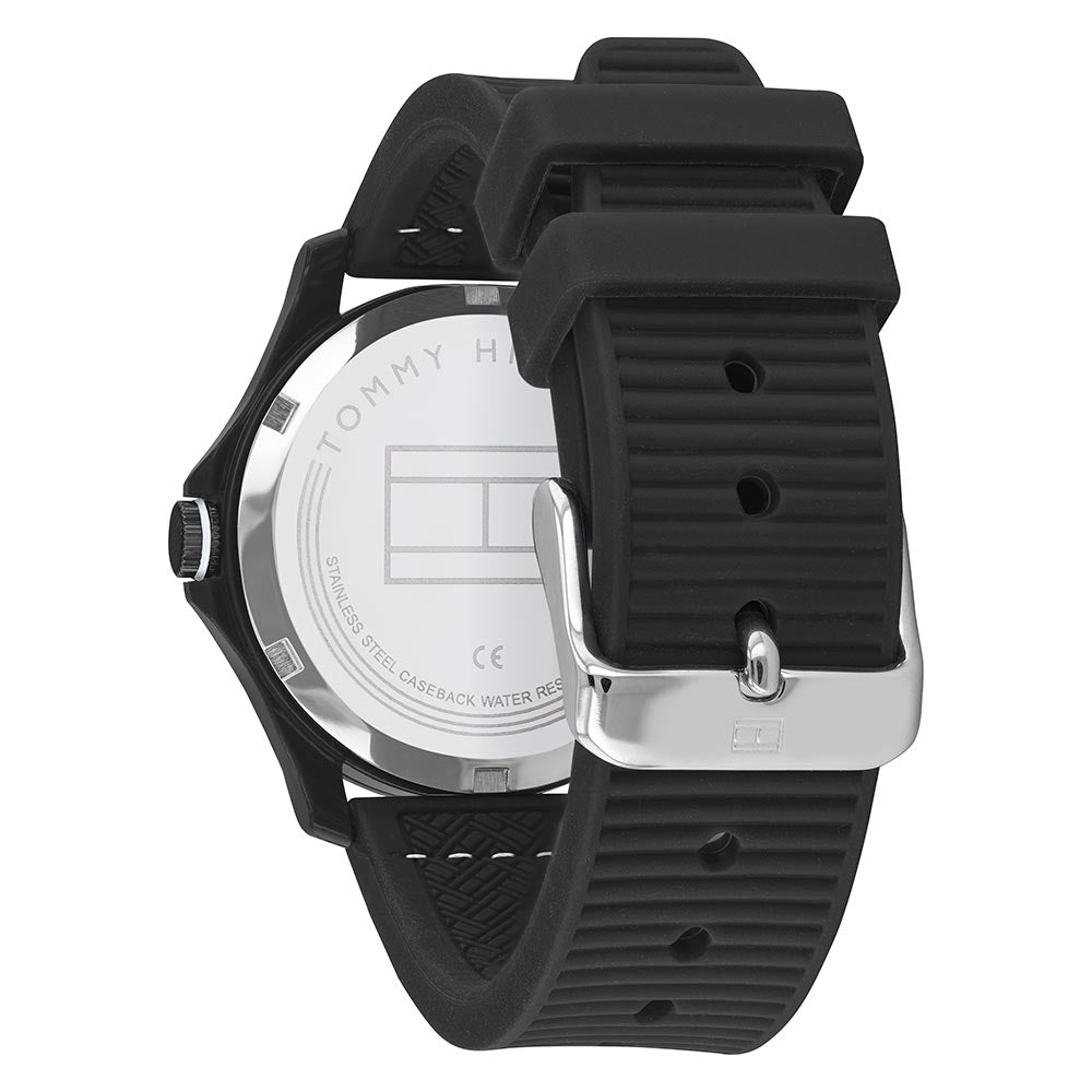 Tommy Hilfiger Kids Black Silicone Watch - 1791666