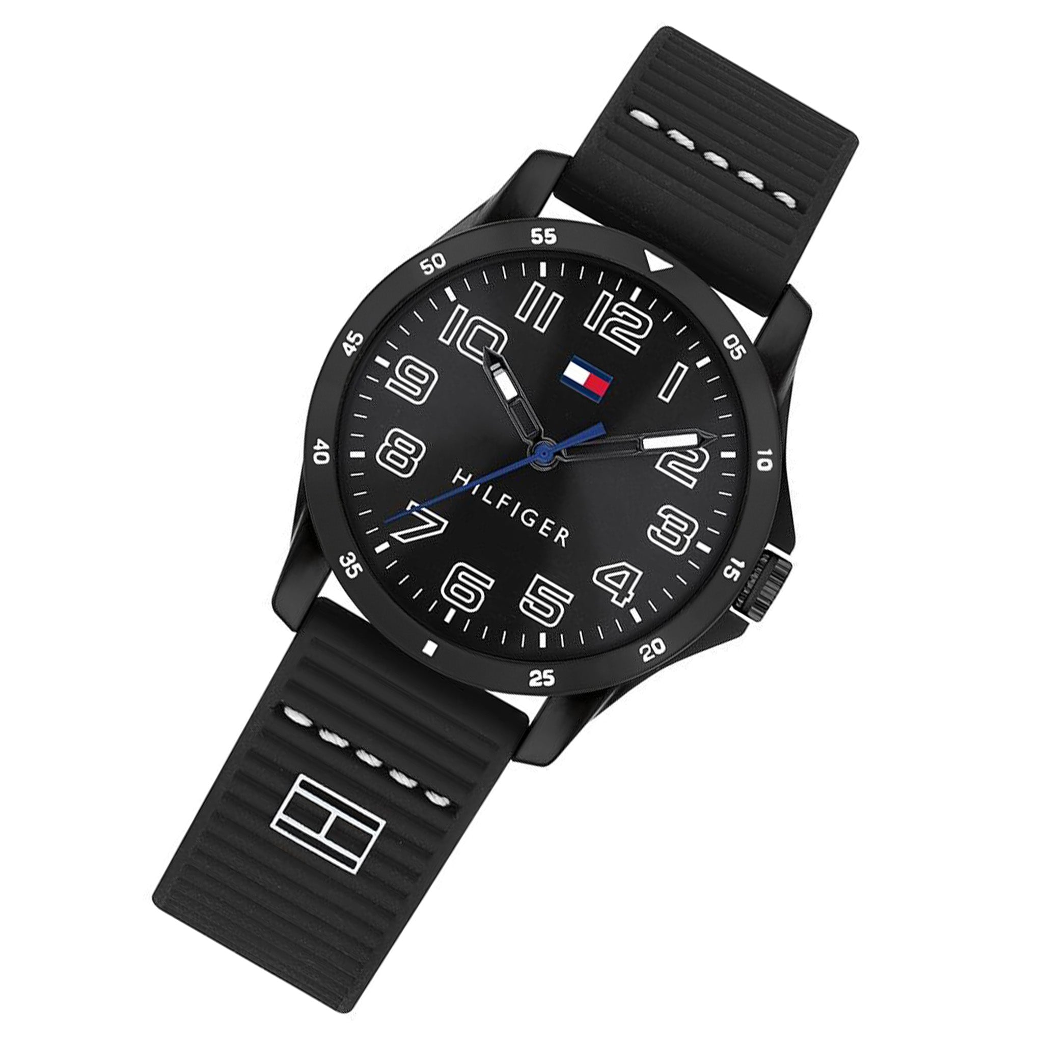 Tommy Hilfiger Kids Black Silicone Watch - 1791666