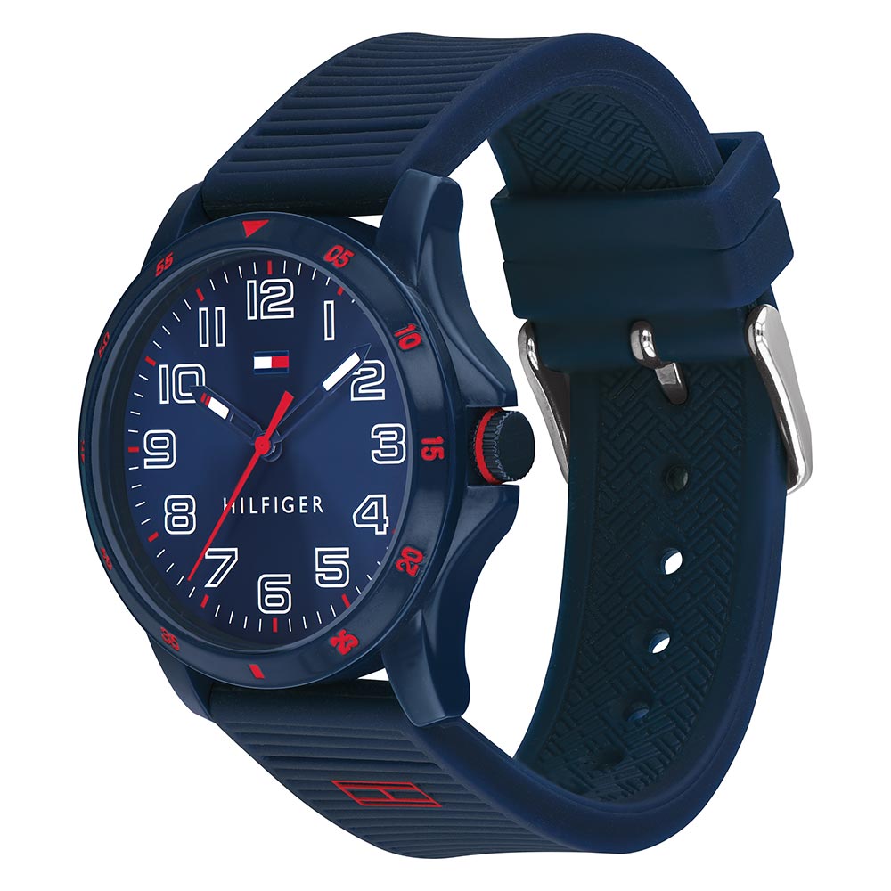 Tommy Hilfiger Kids Blue Silicone Watch - 1791667
