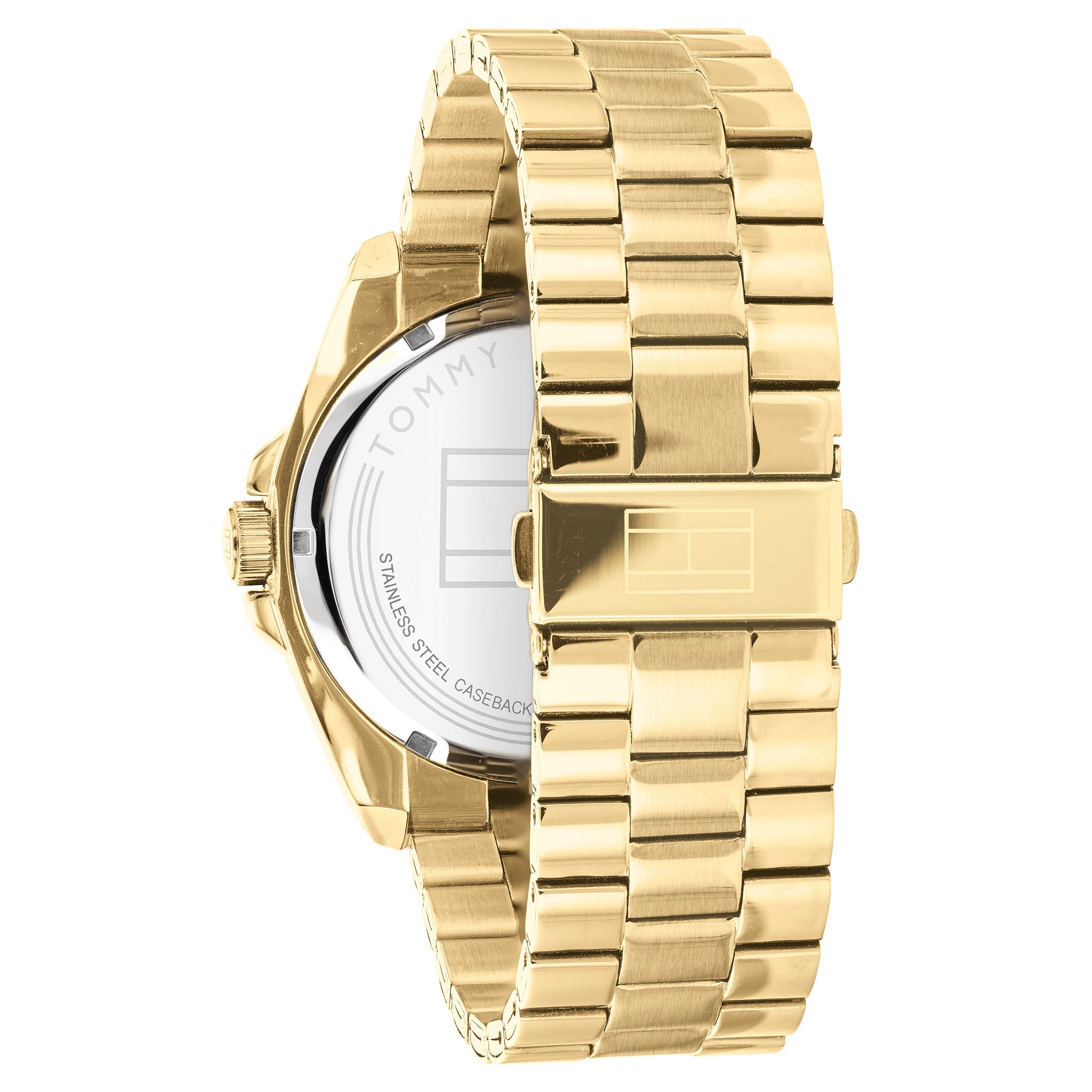Tommy Hilfiger Casual Gold Steel Men's Watch - 1791686