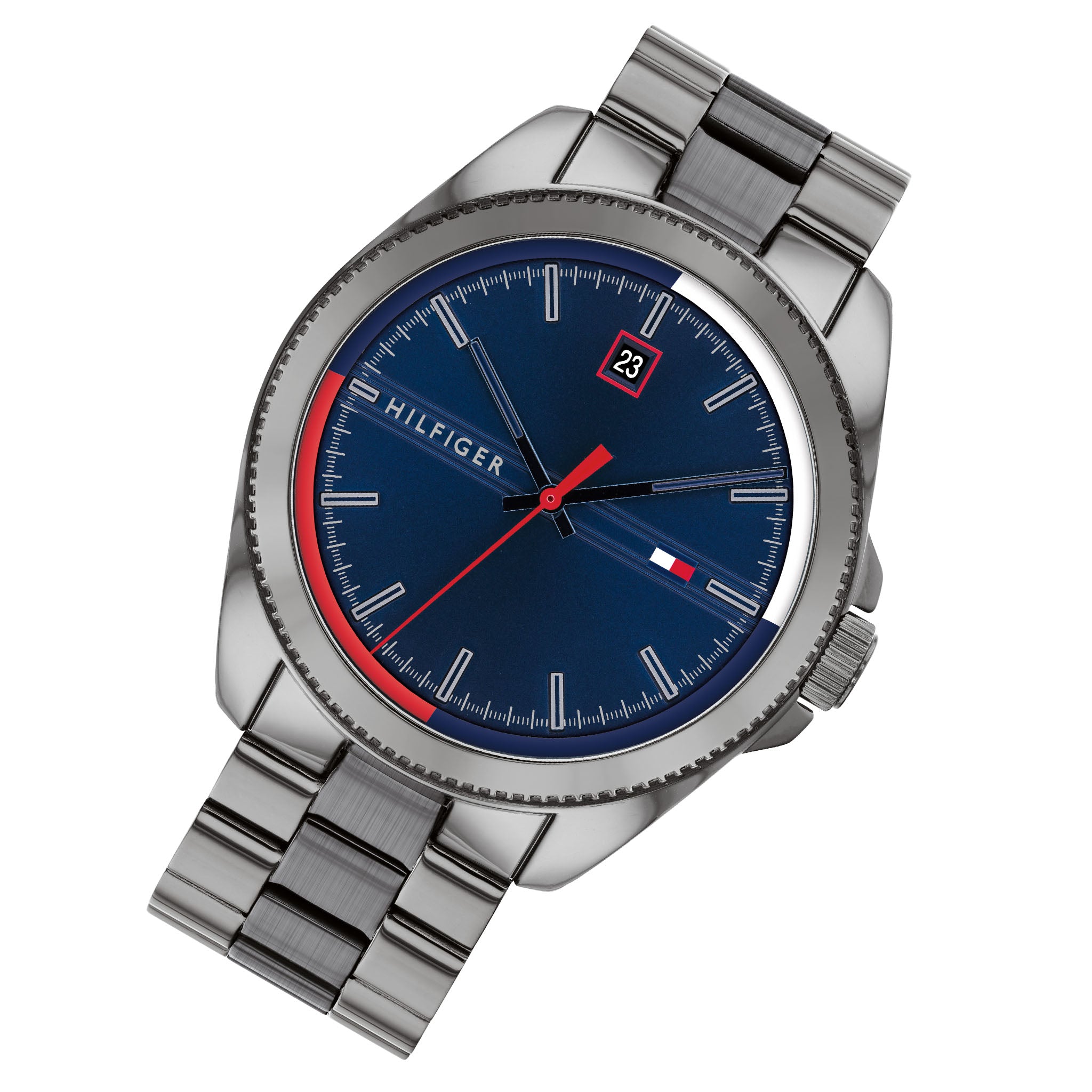 Tommy Hilfiger Grey Steel Men's Watch - 1791687