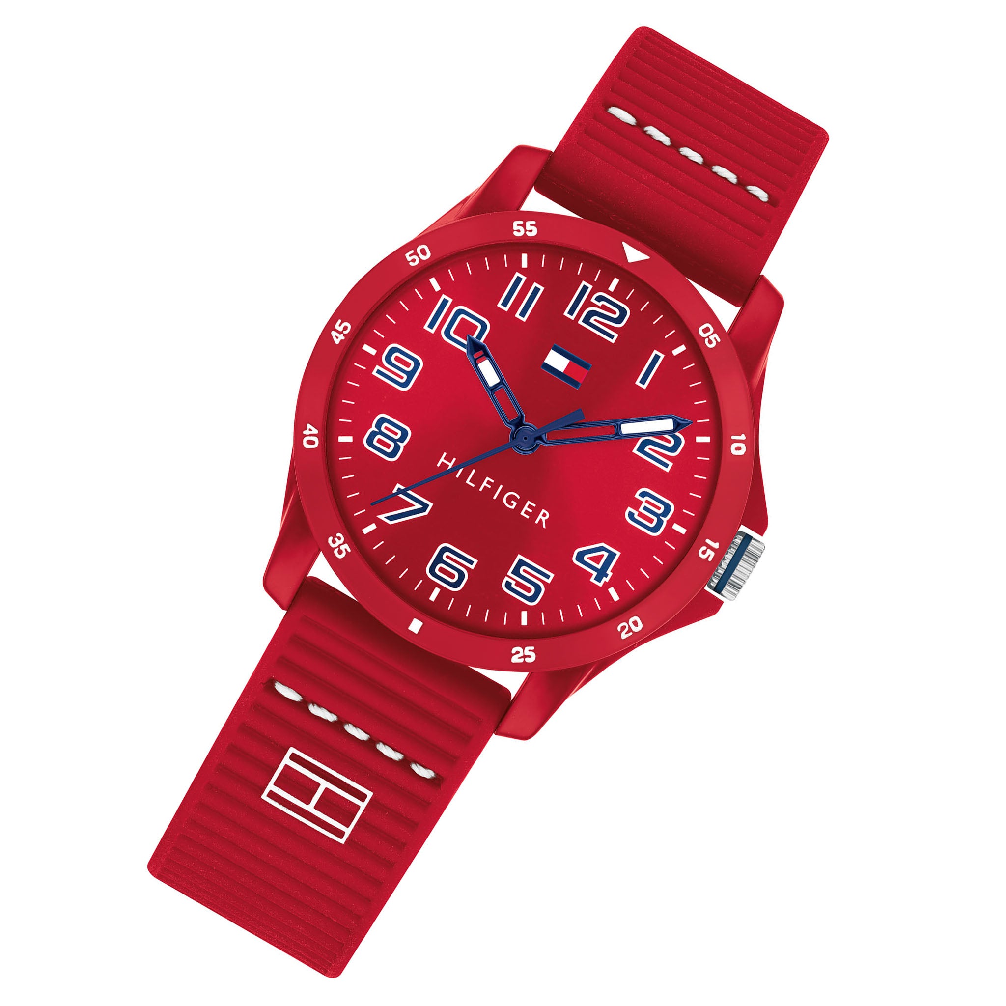 Tommy Hilfiger Red Silicone Kids Watch - 1791690