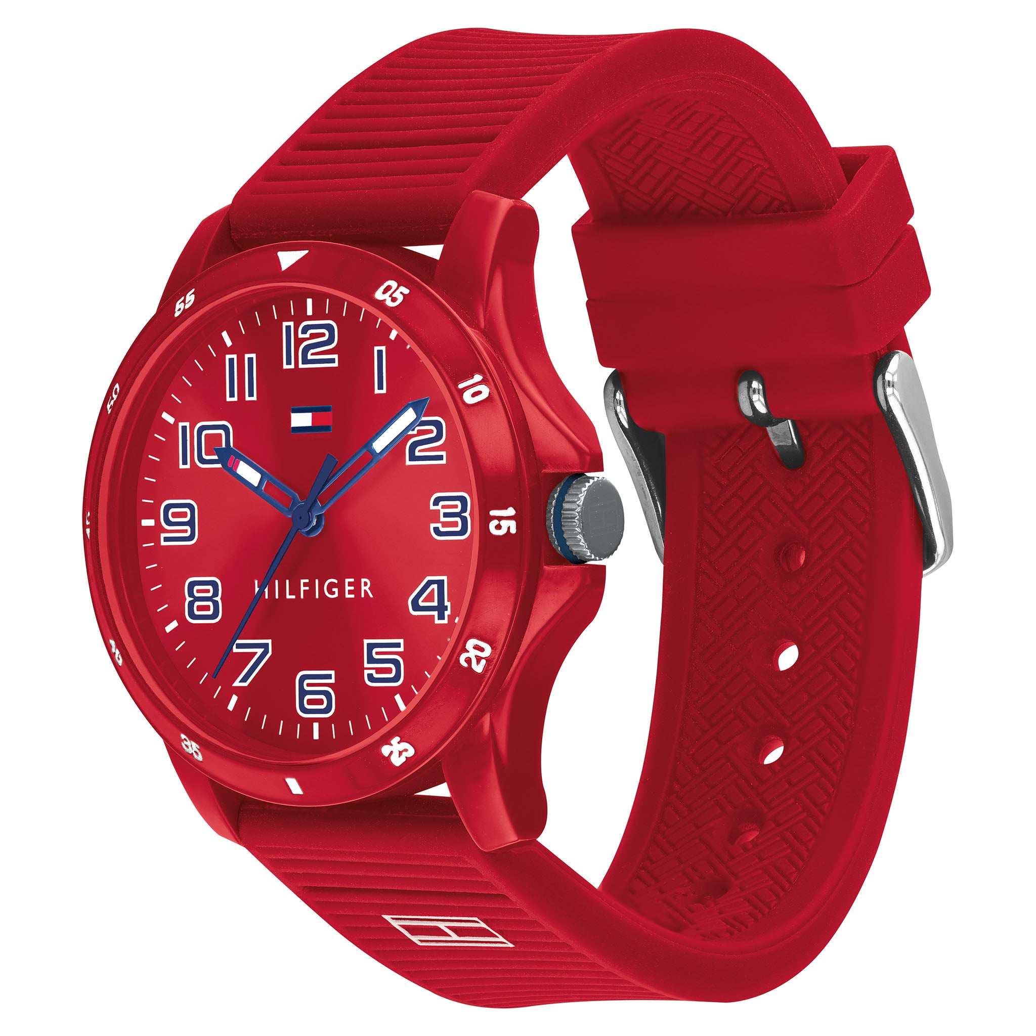 Tommy Hilfiger Red Silicone Kids Watch - 1791690