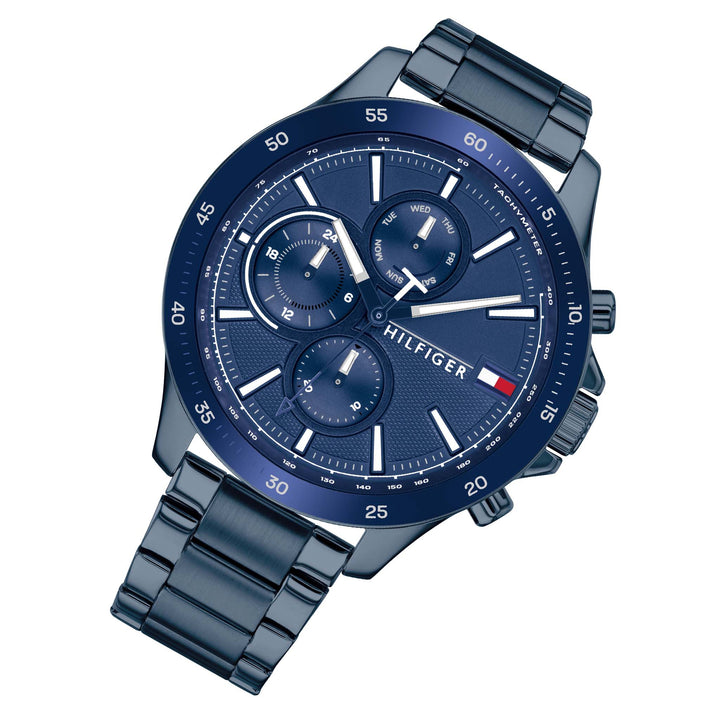 Tommy Hilfiger Blue Steel Men's Multi-function Watch - 1791720