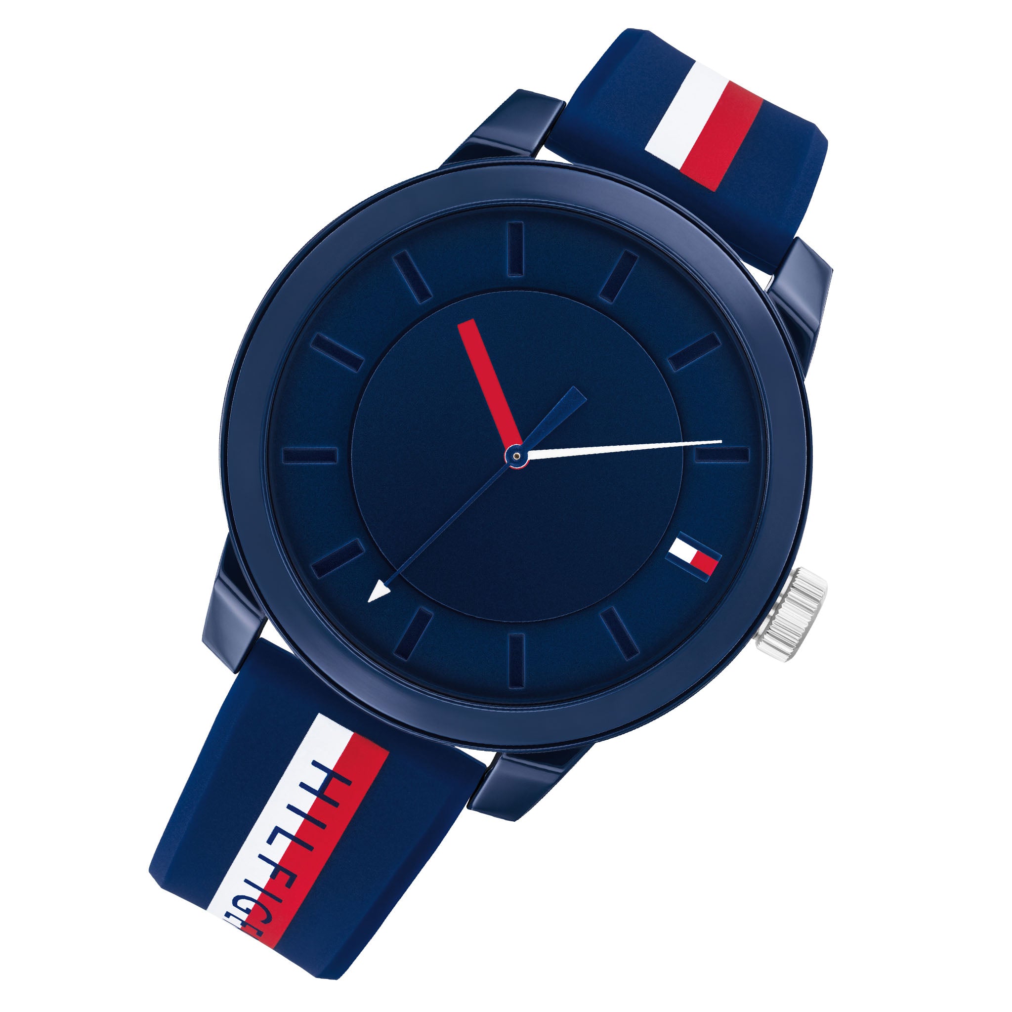 Tommy Hilfiger Denim Silicone Men's Watch - 1791746