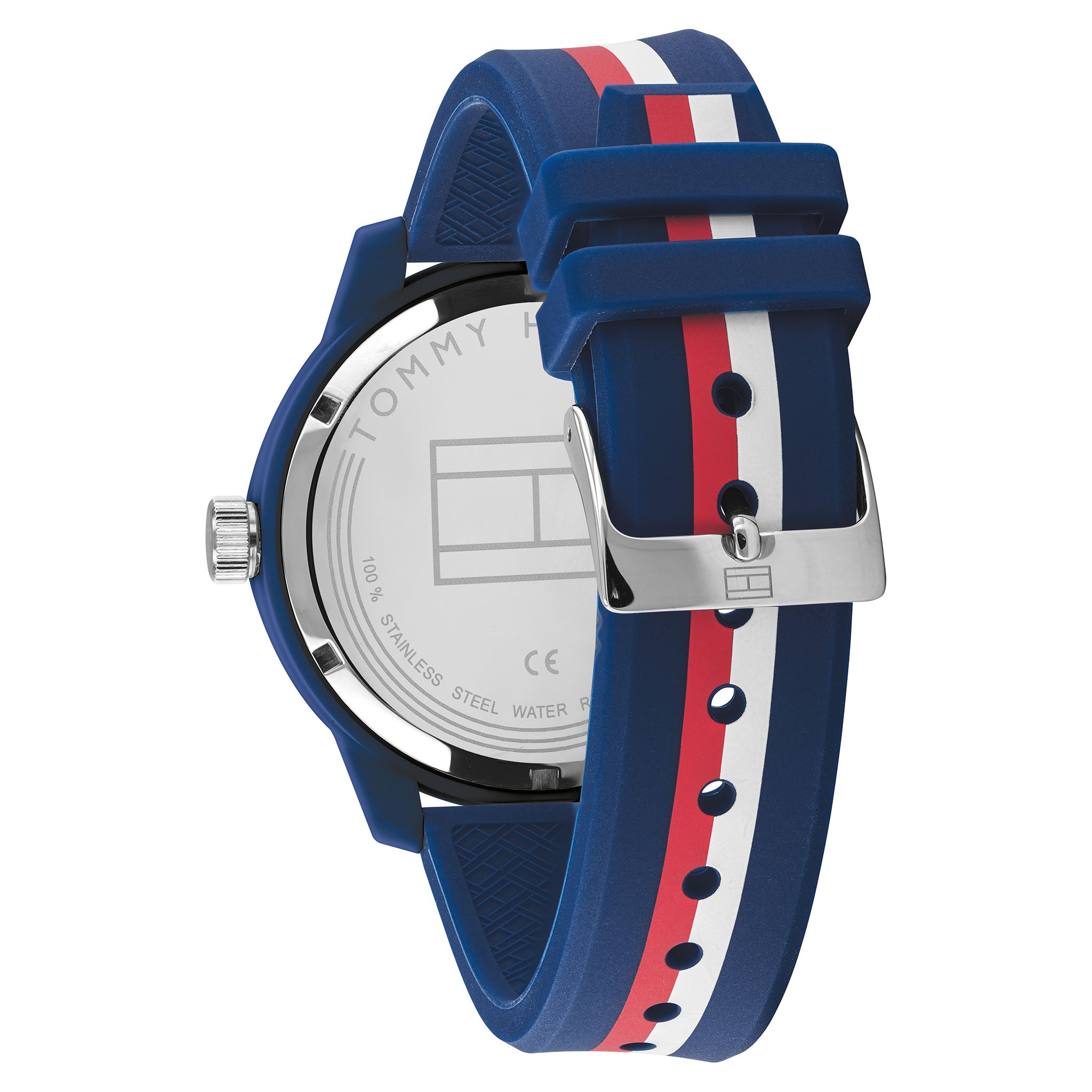 Tommy Hilfiger Denim Silicone Men's Watch - 1791746
